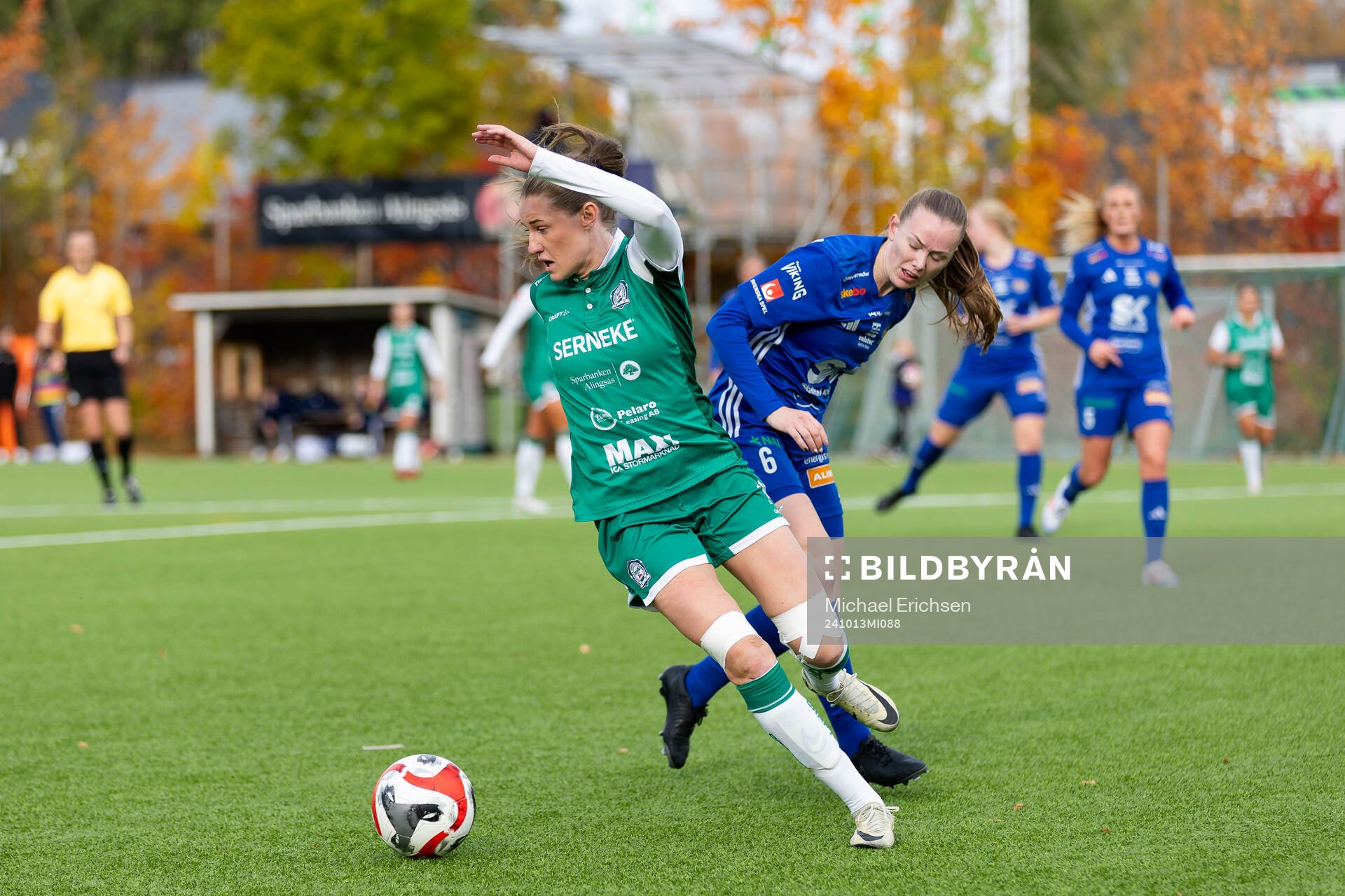 Alingsås Ina Österlind och Sunnanås Lina Pettersson