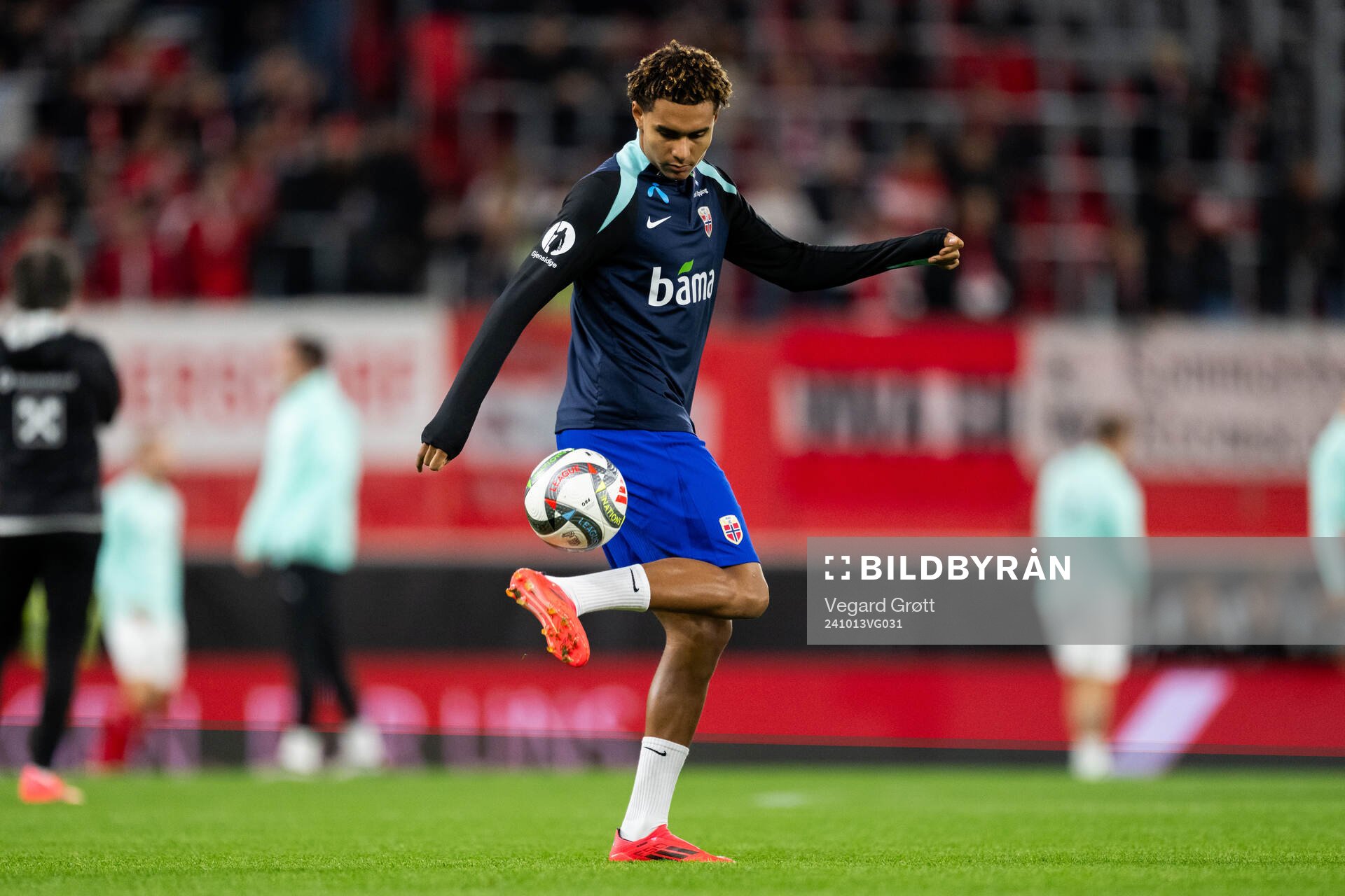 Antonio Nusa of Norway