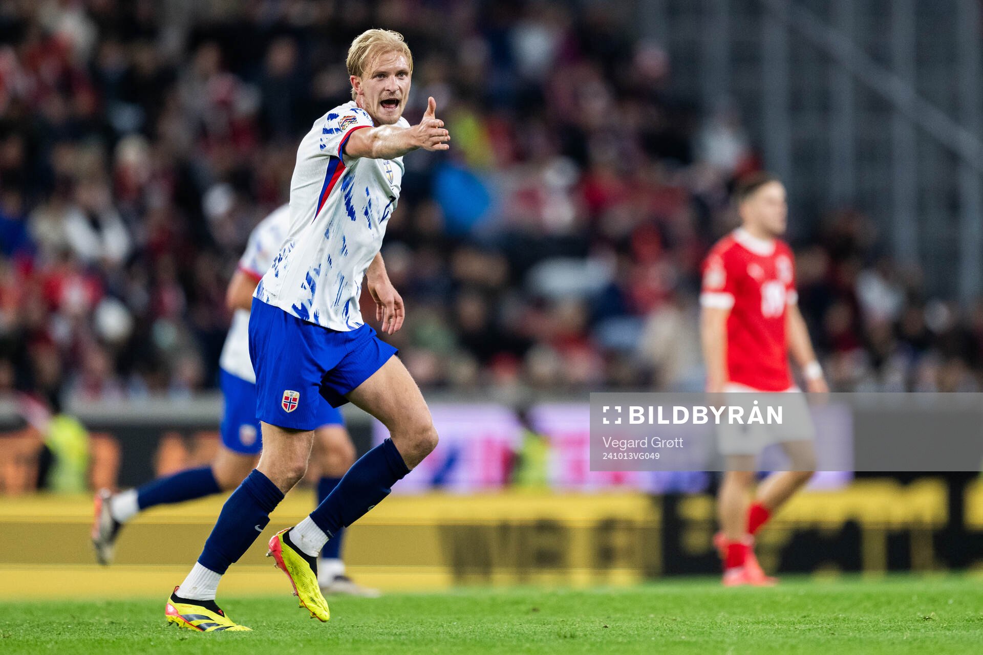 Morten Thorsby of Norway