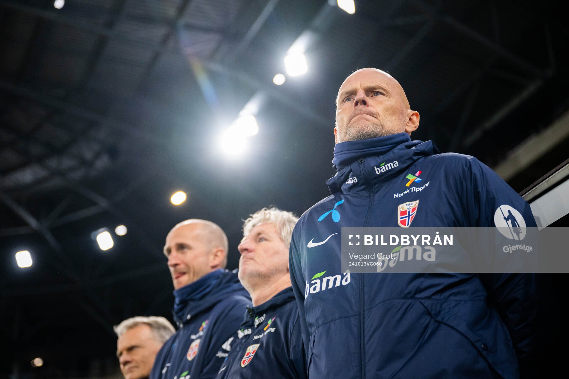 Head coach Ståle Solbakken of Norway