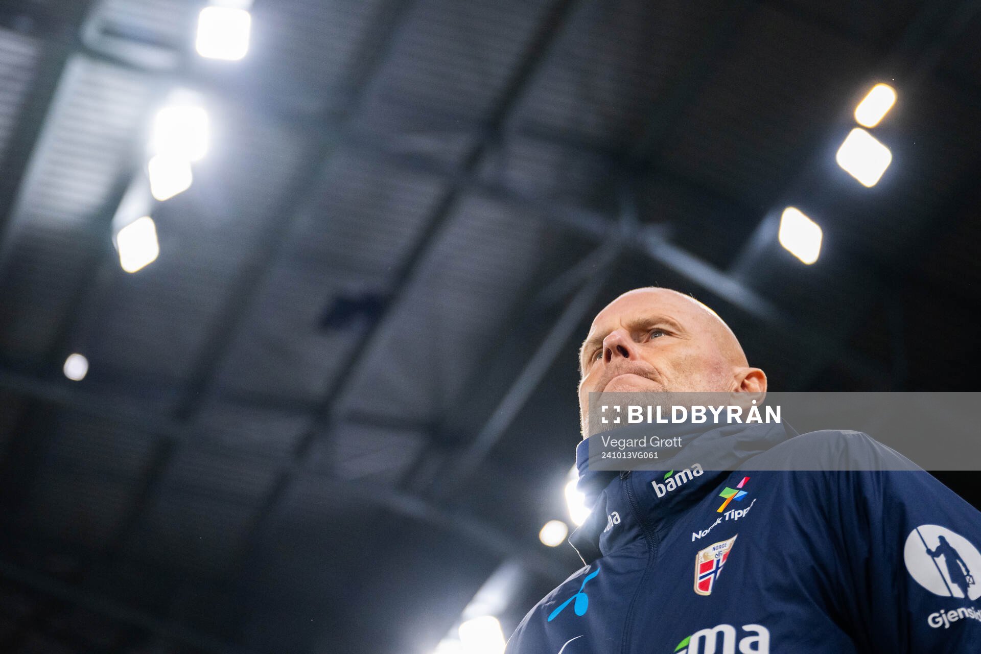 Head coach Ståle Solbakken of Norway