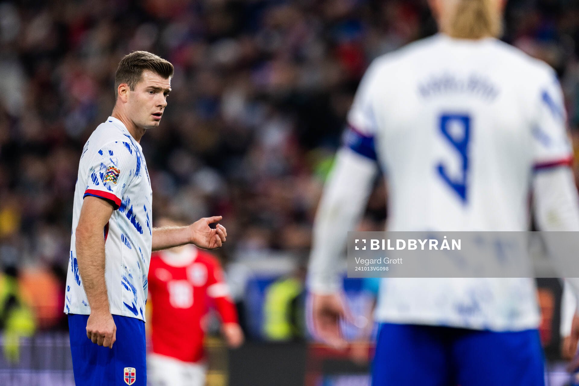 Alexander Sørloth of Norway