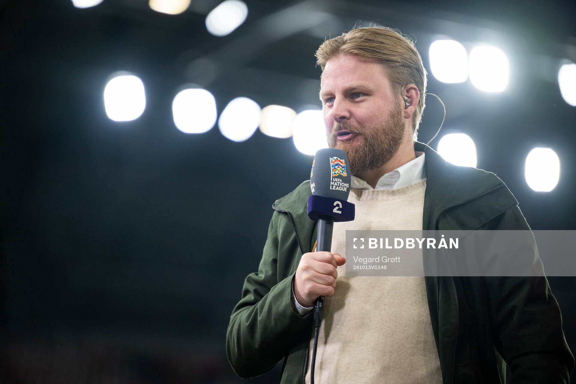 Marius Skjelbæk of broadcaster TV 2