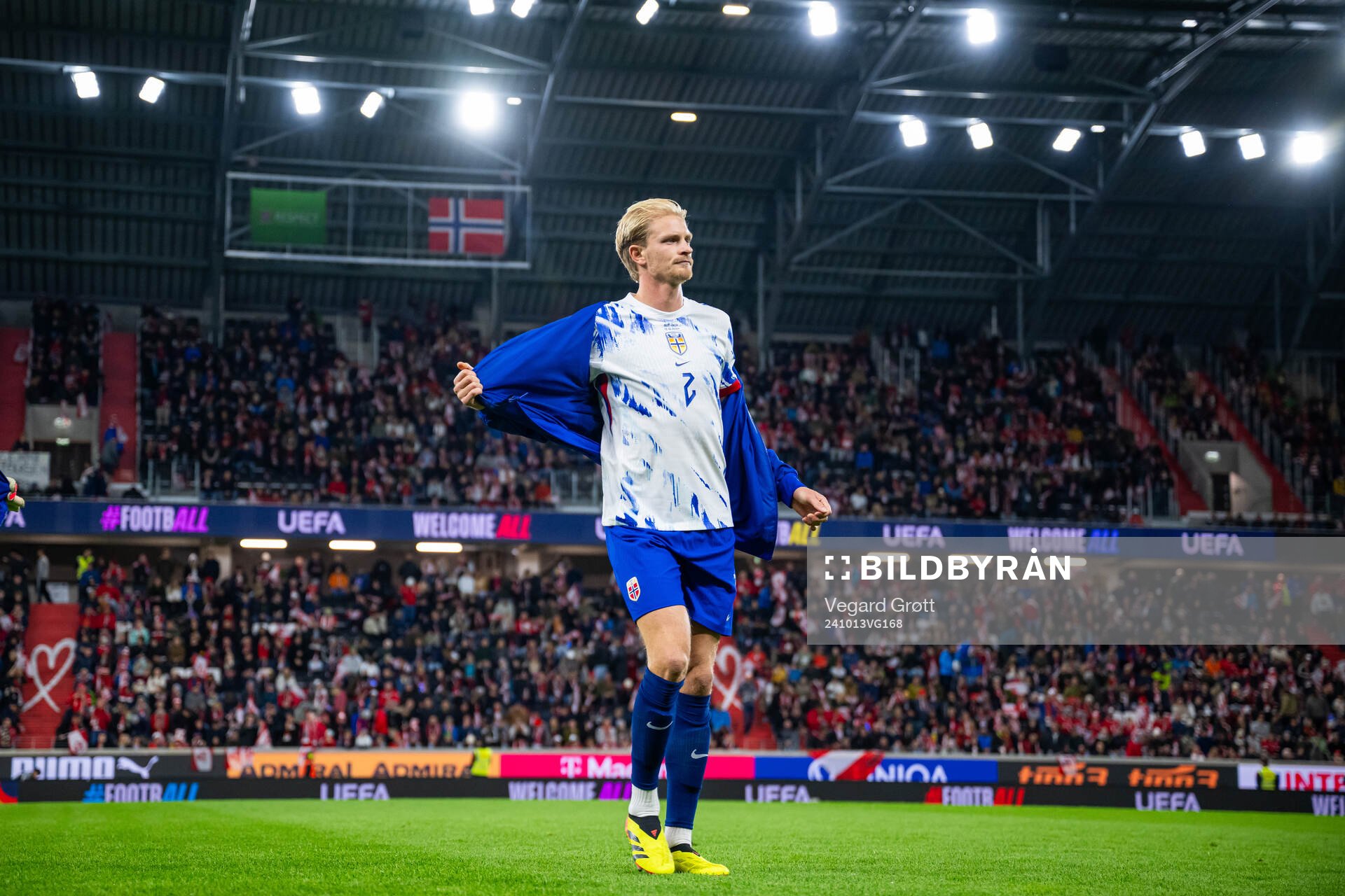 Morten Thorsby of Norway