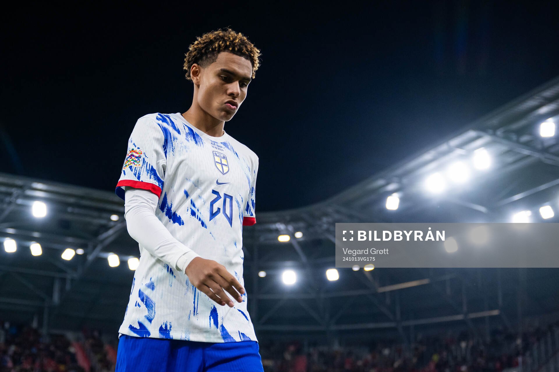 Antonio Nusa of Norway