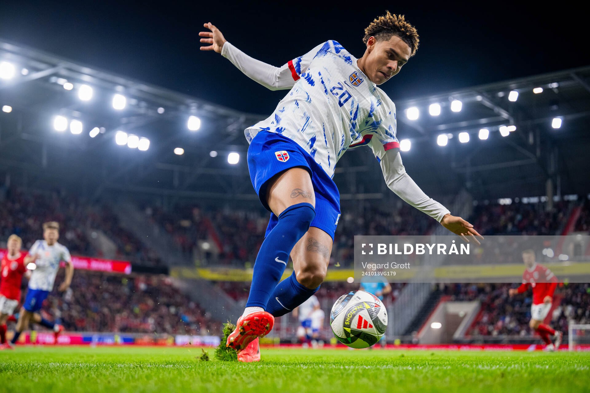 Antonio Nusa of Norway