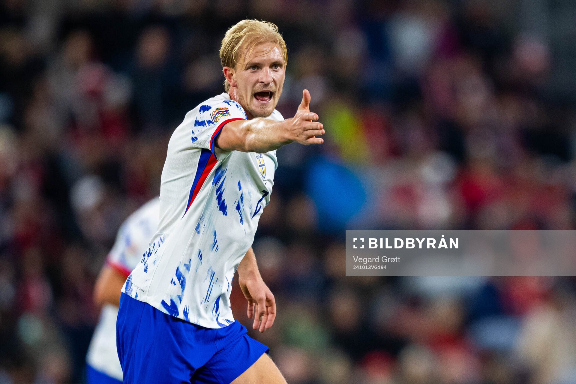 Morten Thorsby of Norway