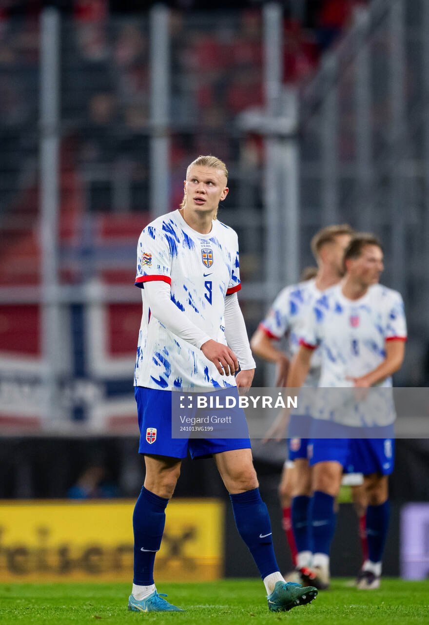 Erling Braut Haaland of Norway