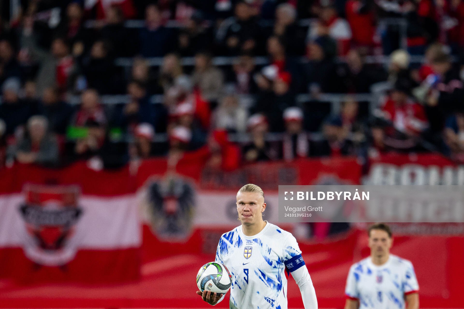 Erling Braut Haaland of Norway looks dejected