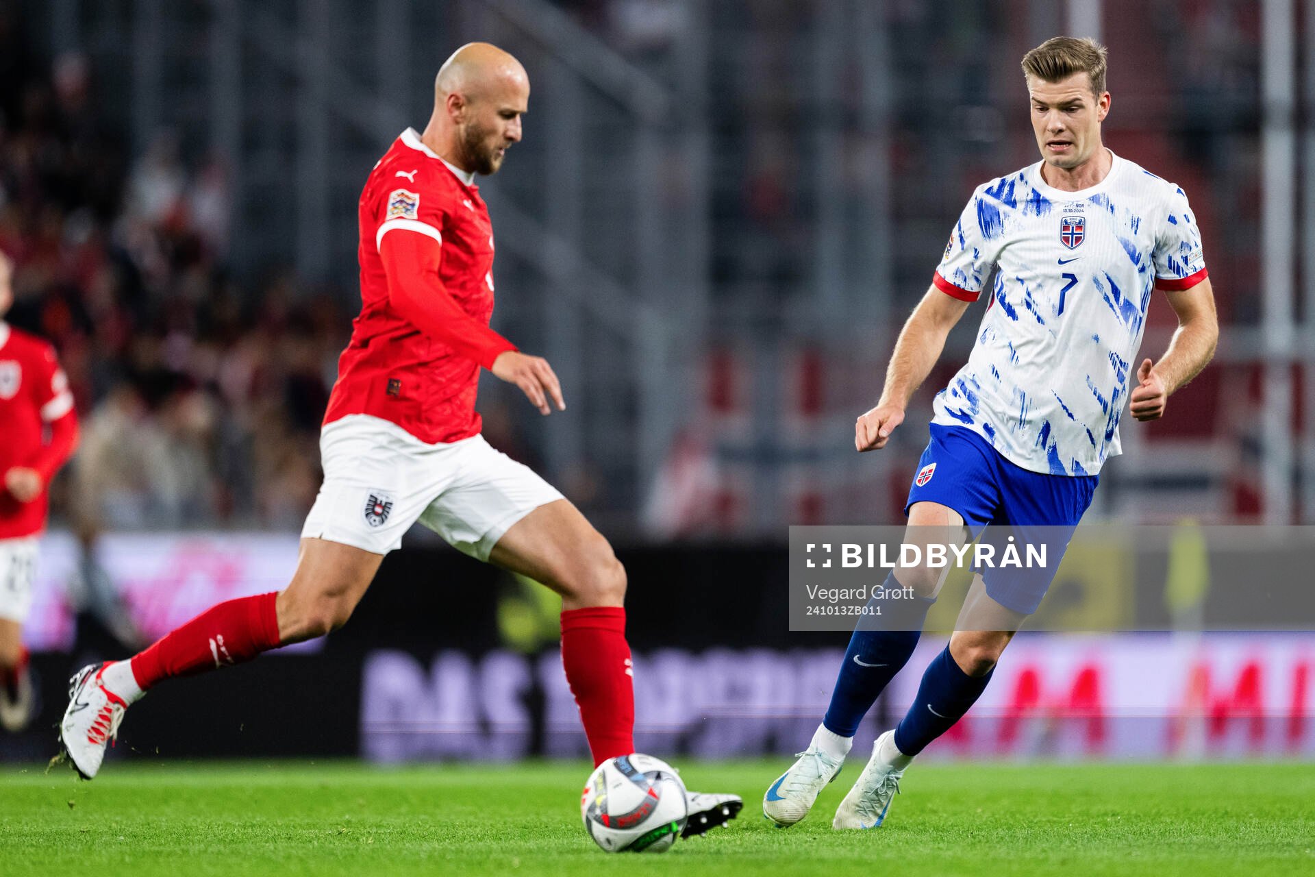 Alexander Sørloth of Norway