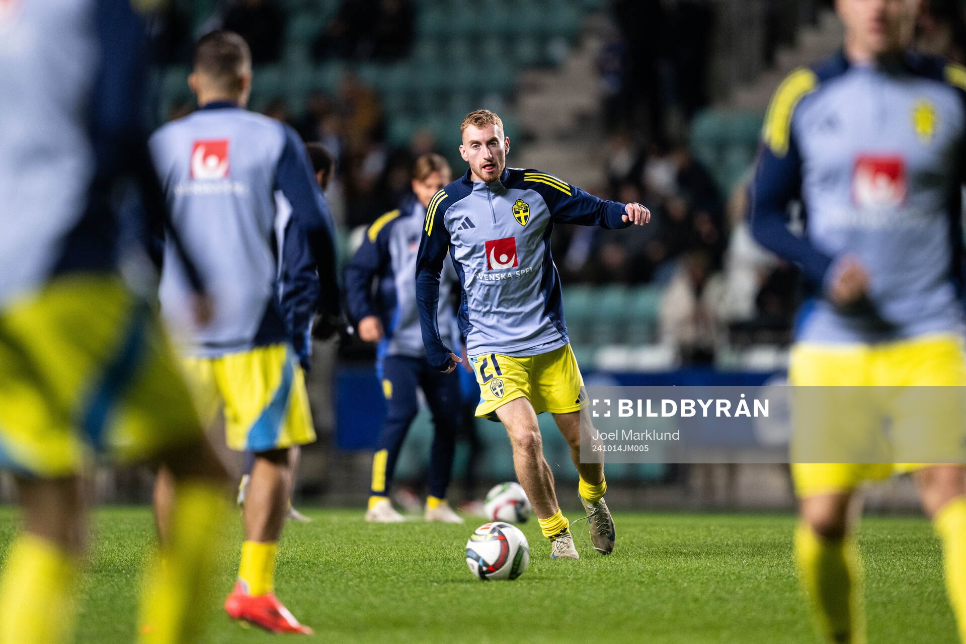 Dejan Kulusevski of Sweden