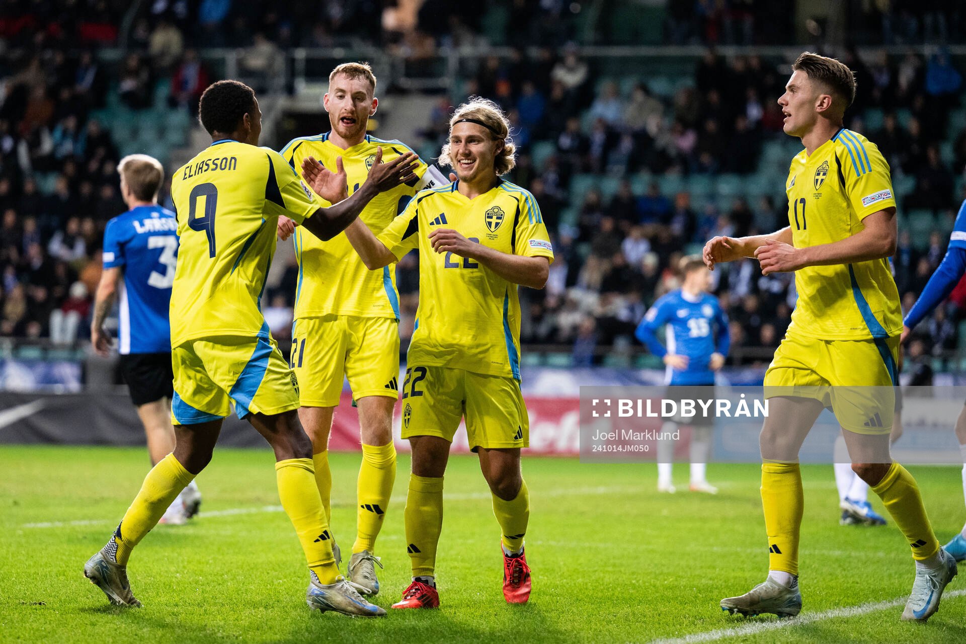 Niclas Eliasson, Dejan Kulusevski, Sebastian Nanasi and