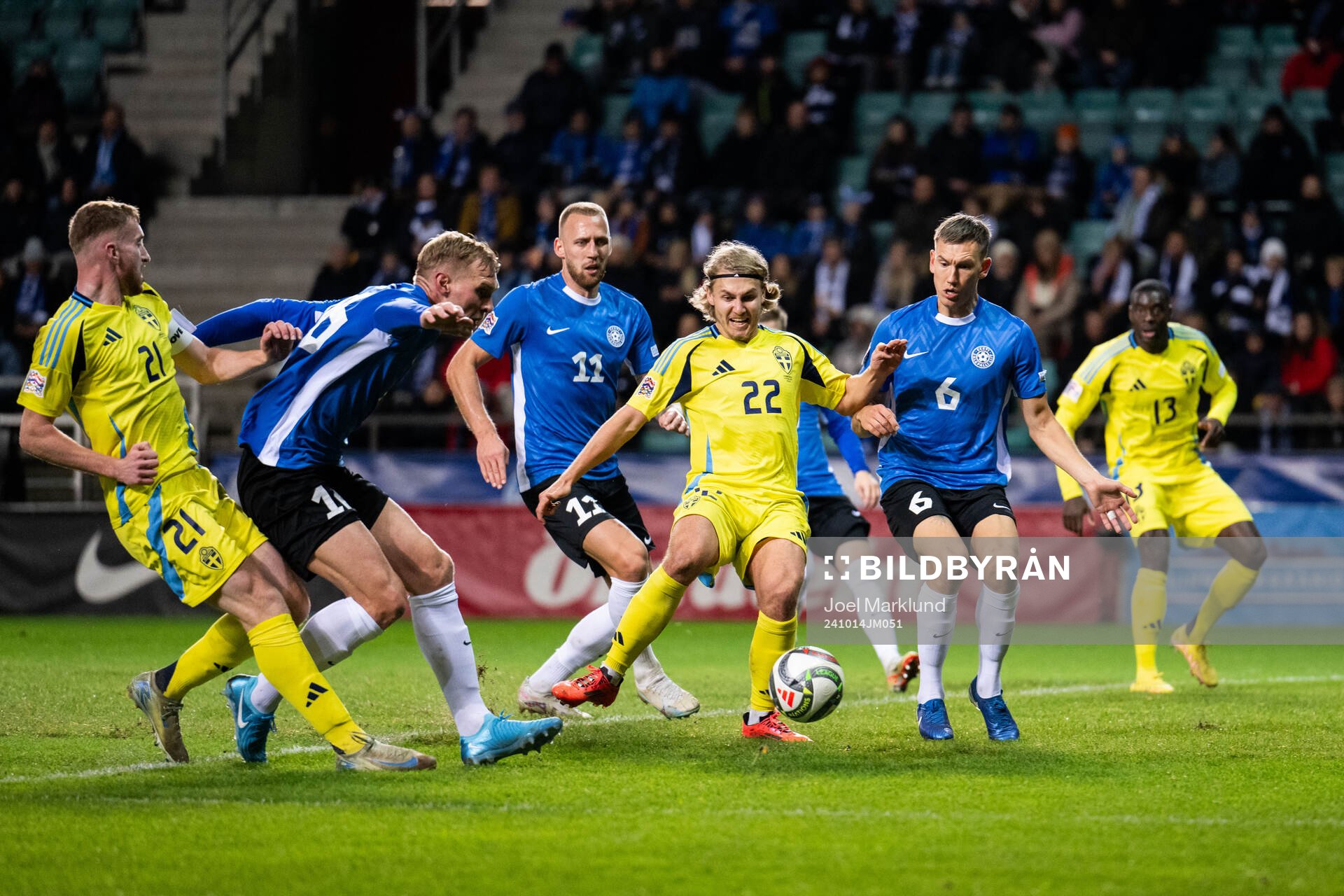 Sebastian Nanasi of Sweden scores 0-2