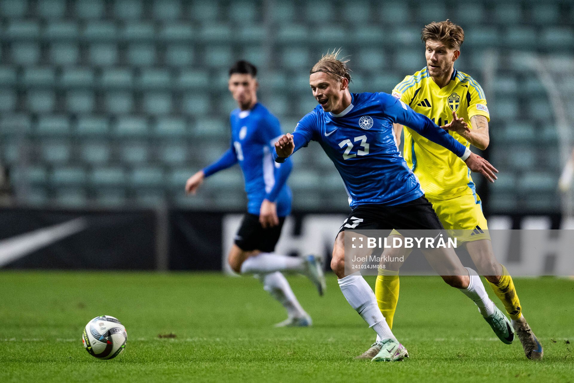 Vlasy Sinyavskiy of Estonia and Anton Salétros of Sweden