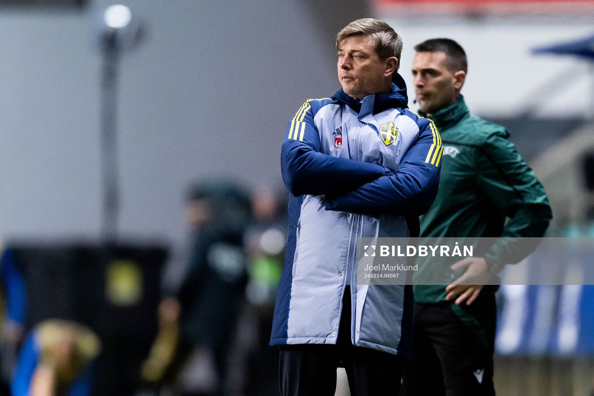 Head coach Jon Dahl Tomasson of Sweden