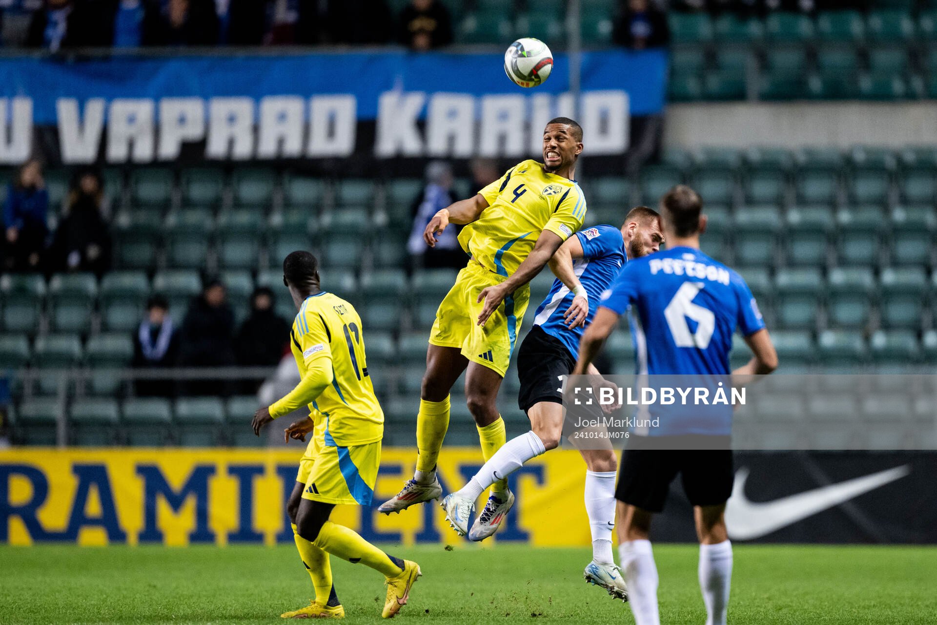 Isak Hien of Sweden and Alex Matthias Tamm of Estonia