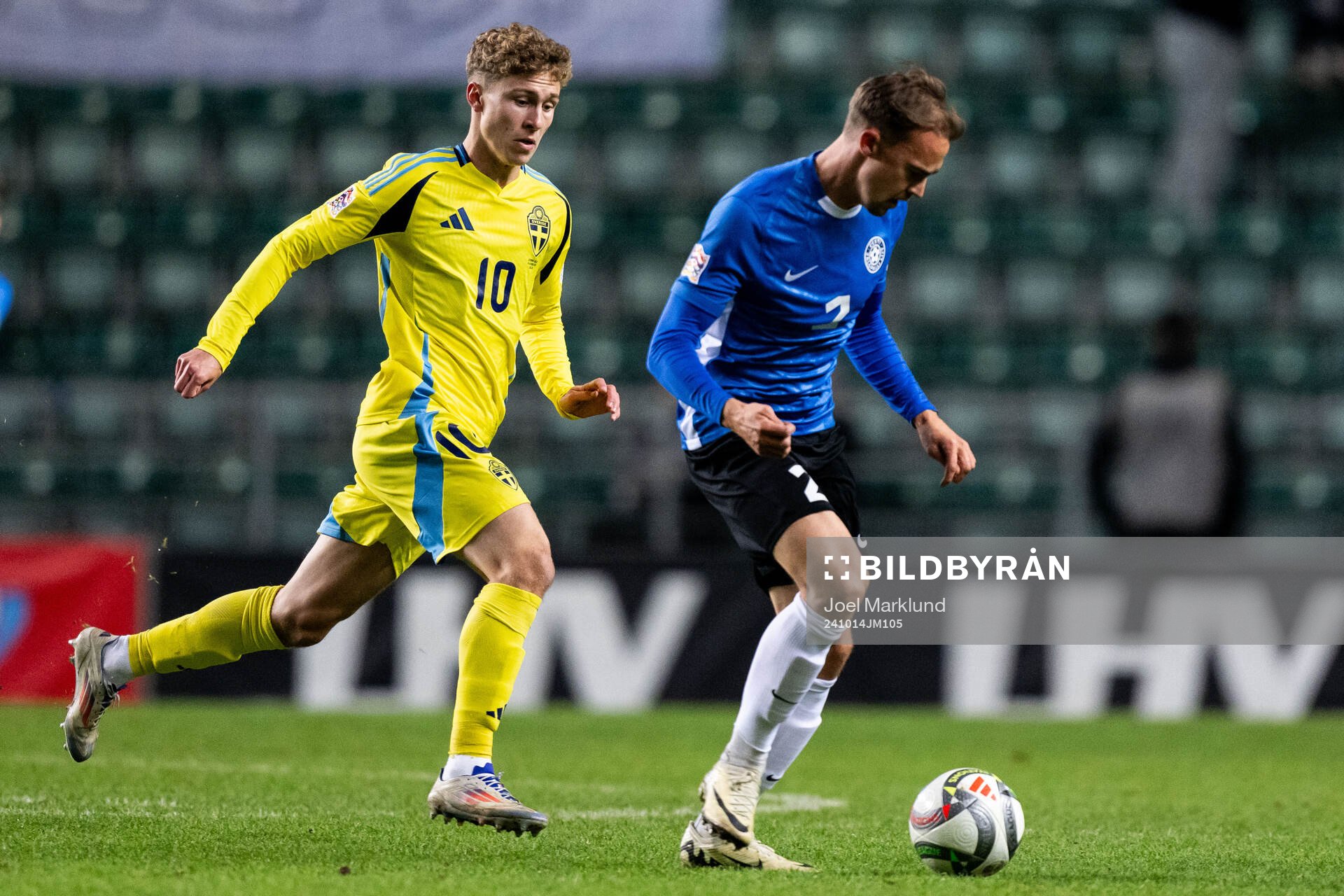 Hugo Bolin of Sweden and Märten Kuusk of Estonia