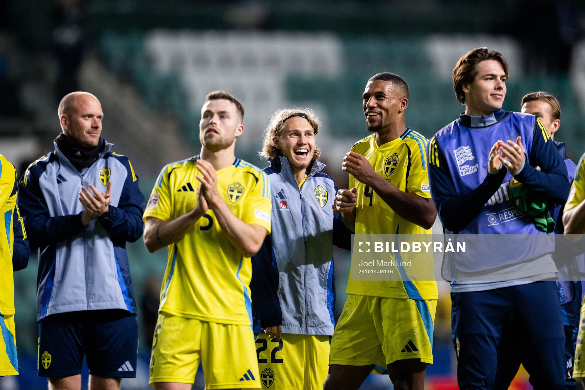 Gabriel Gudmundsson, Sebastian Nanasi, Isak Hien and