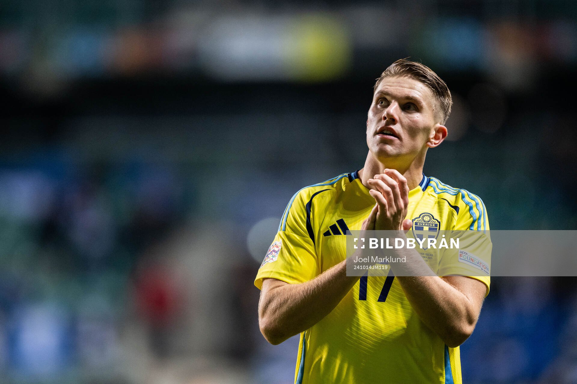 Viktor Gyökeres of Sweden