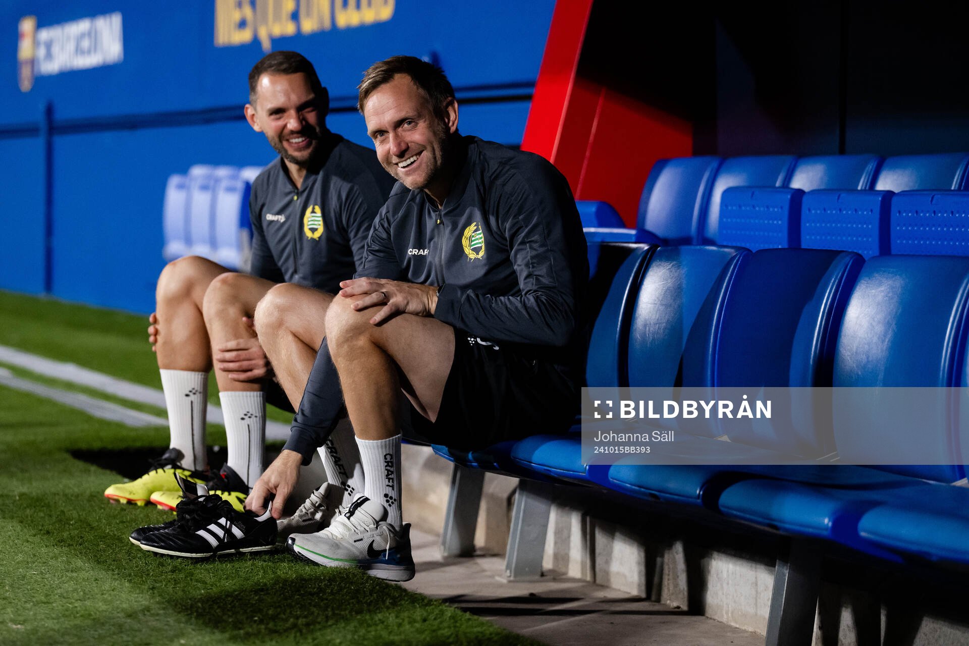 Head coach Martin Sjögren of Hammarby