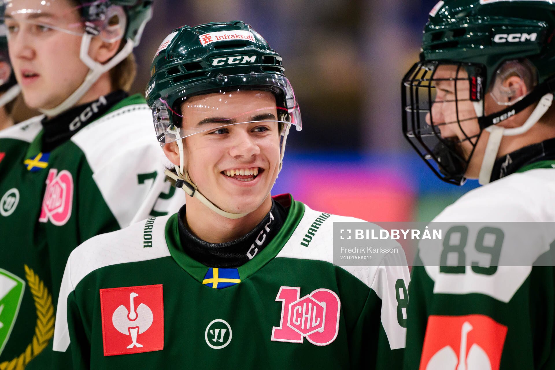 Elias Straume Vatne of Färjestad