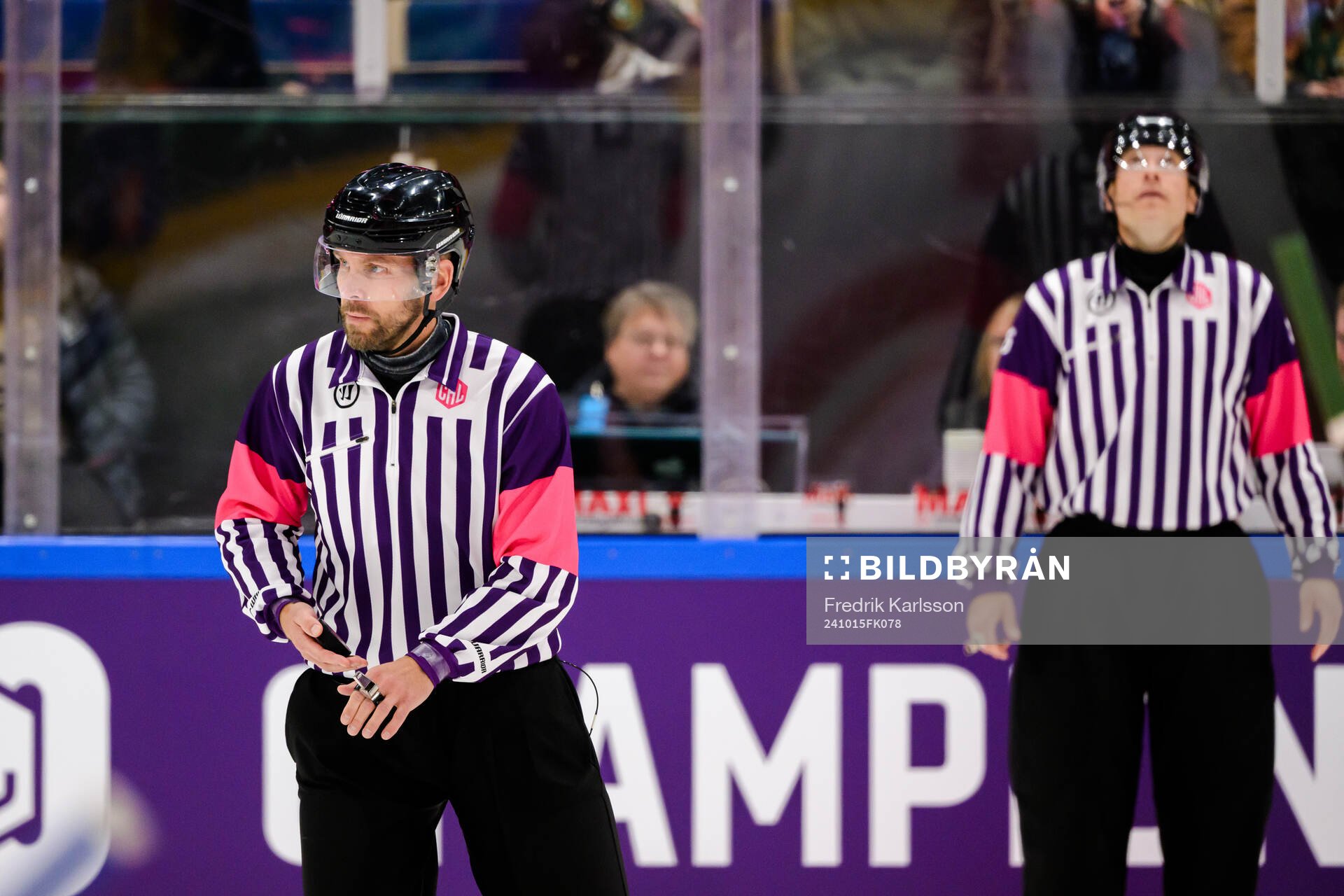Referee Marcus Linde