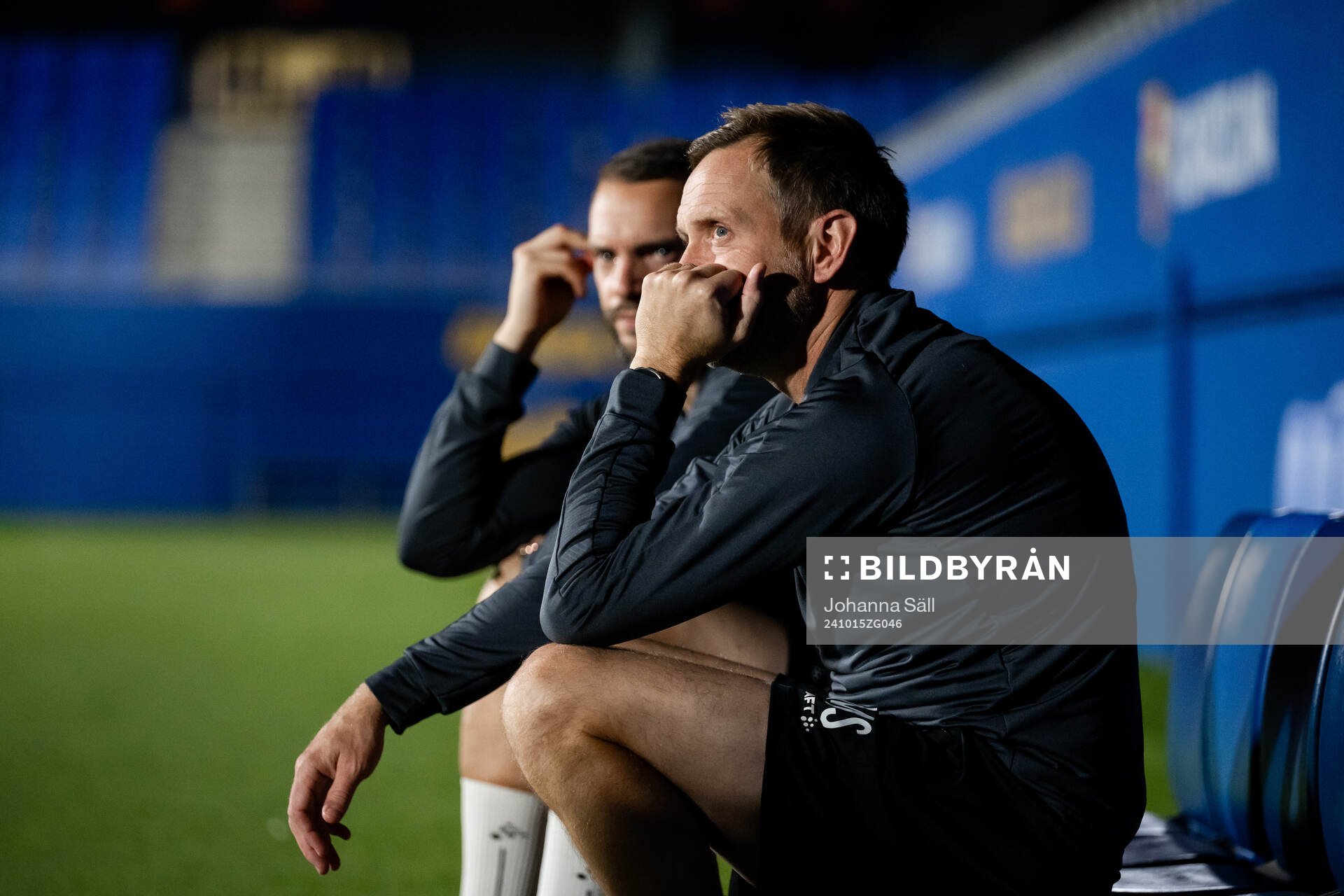 Head coach Martin Sjögren of Hammarby
