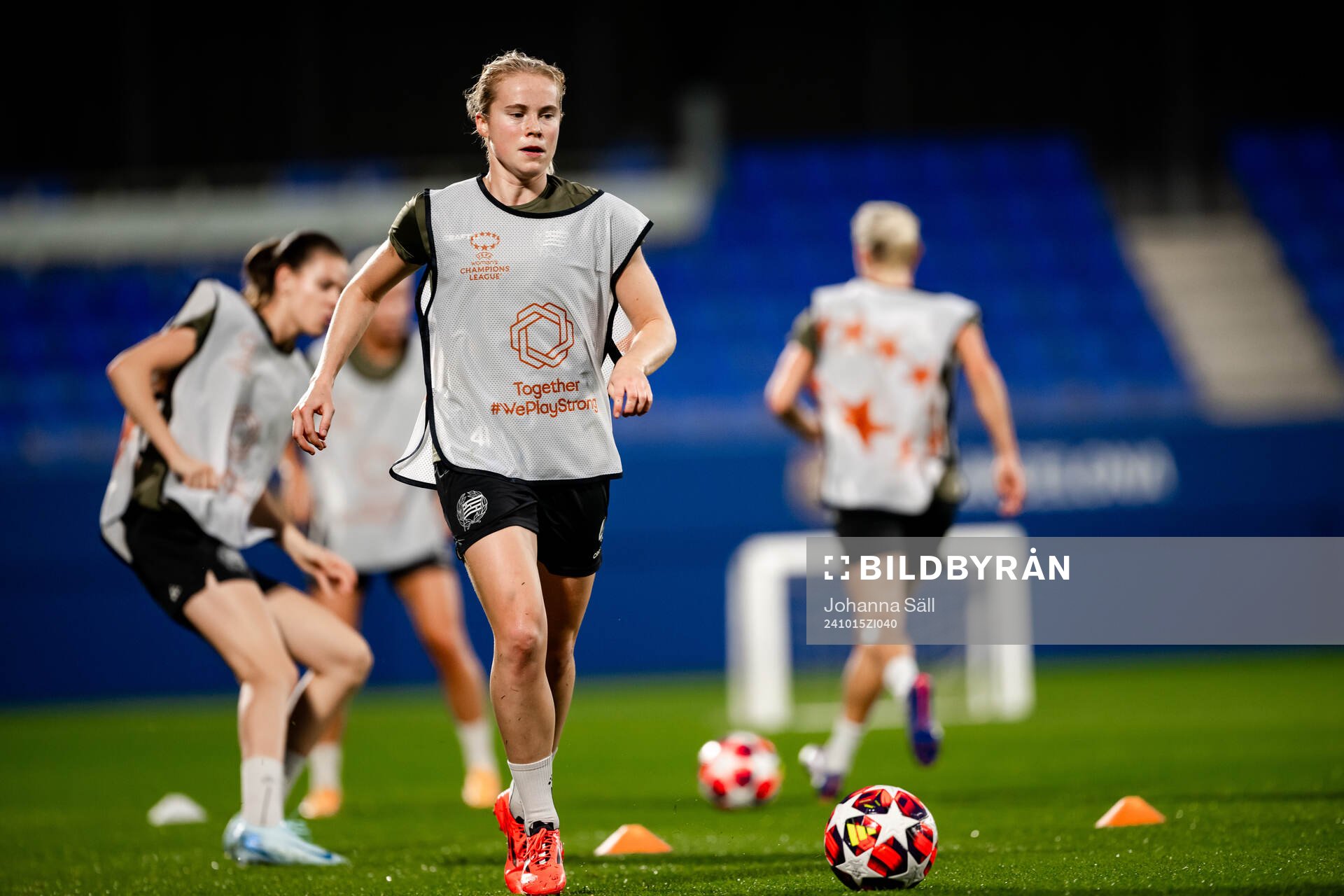 Julie Blakstad of Hammarby