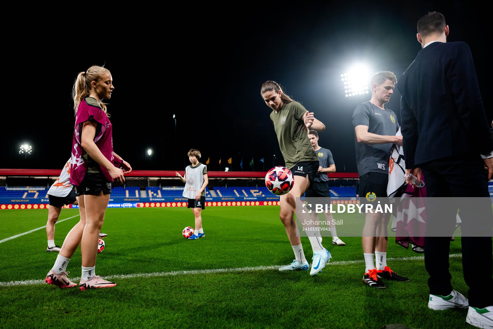 Bella Andersson of Hammarby