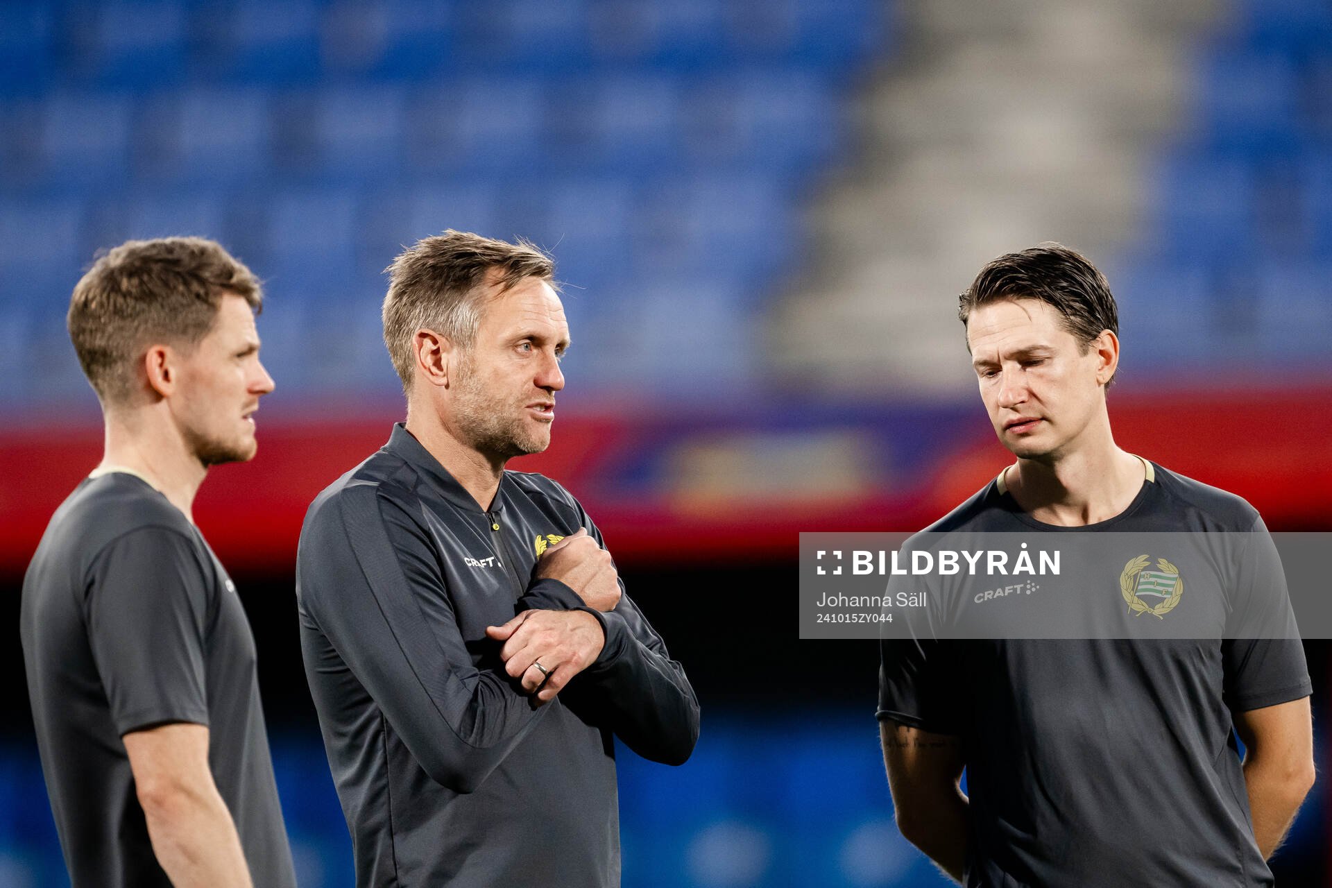 Head coach Martin Sjögren of Hammarby