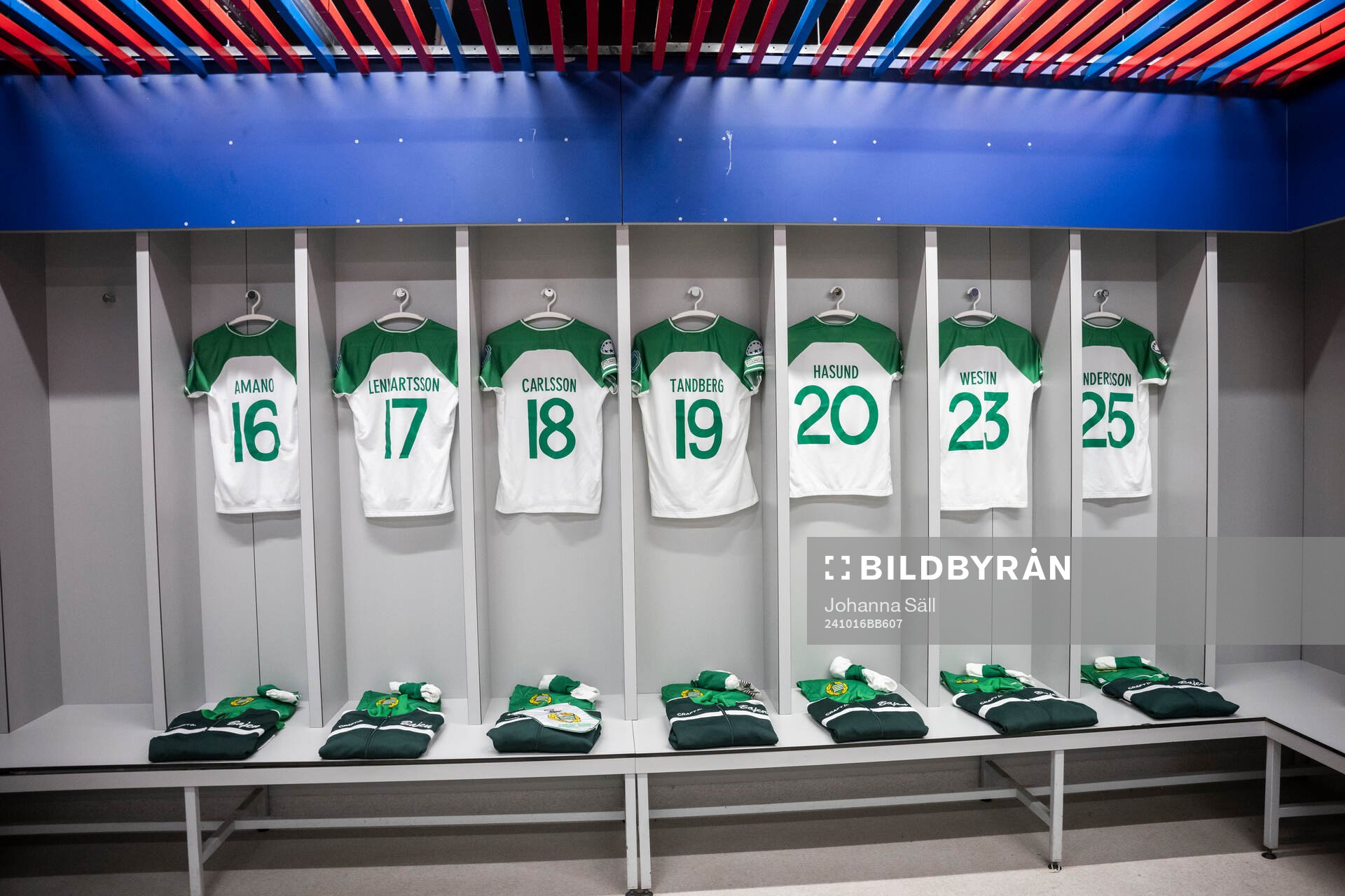 Hammarby dressing room