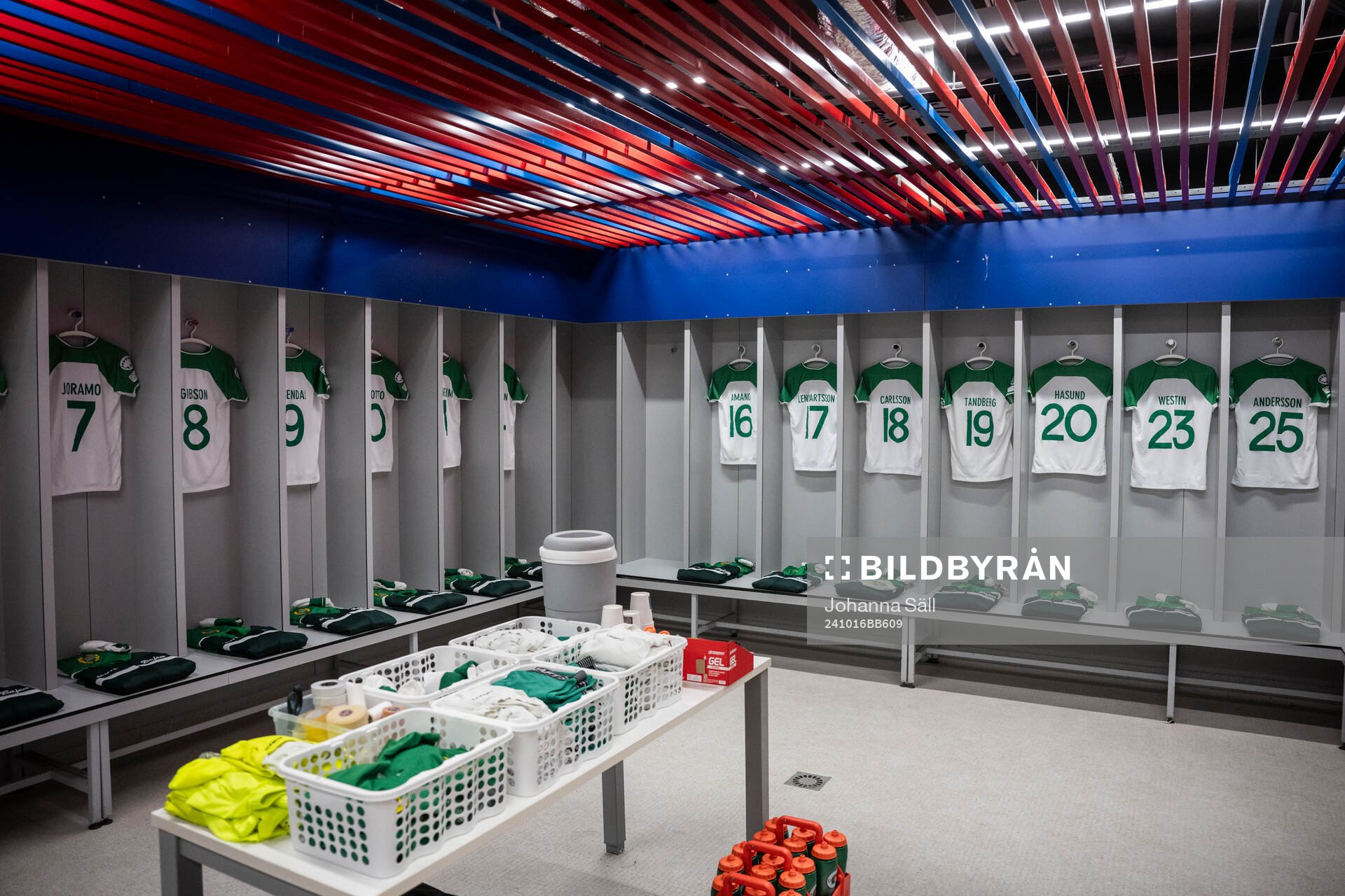 Hammarby dressing room