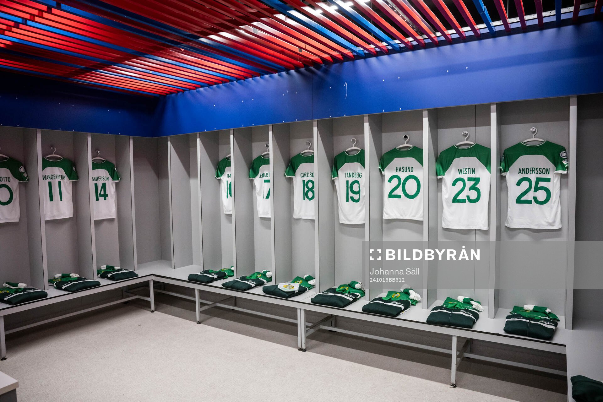 Hammarby dressing room