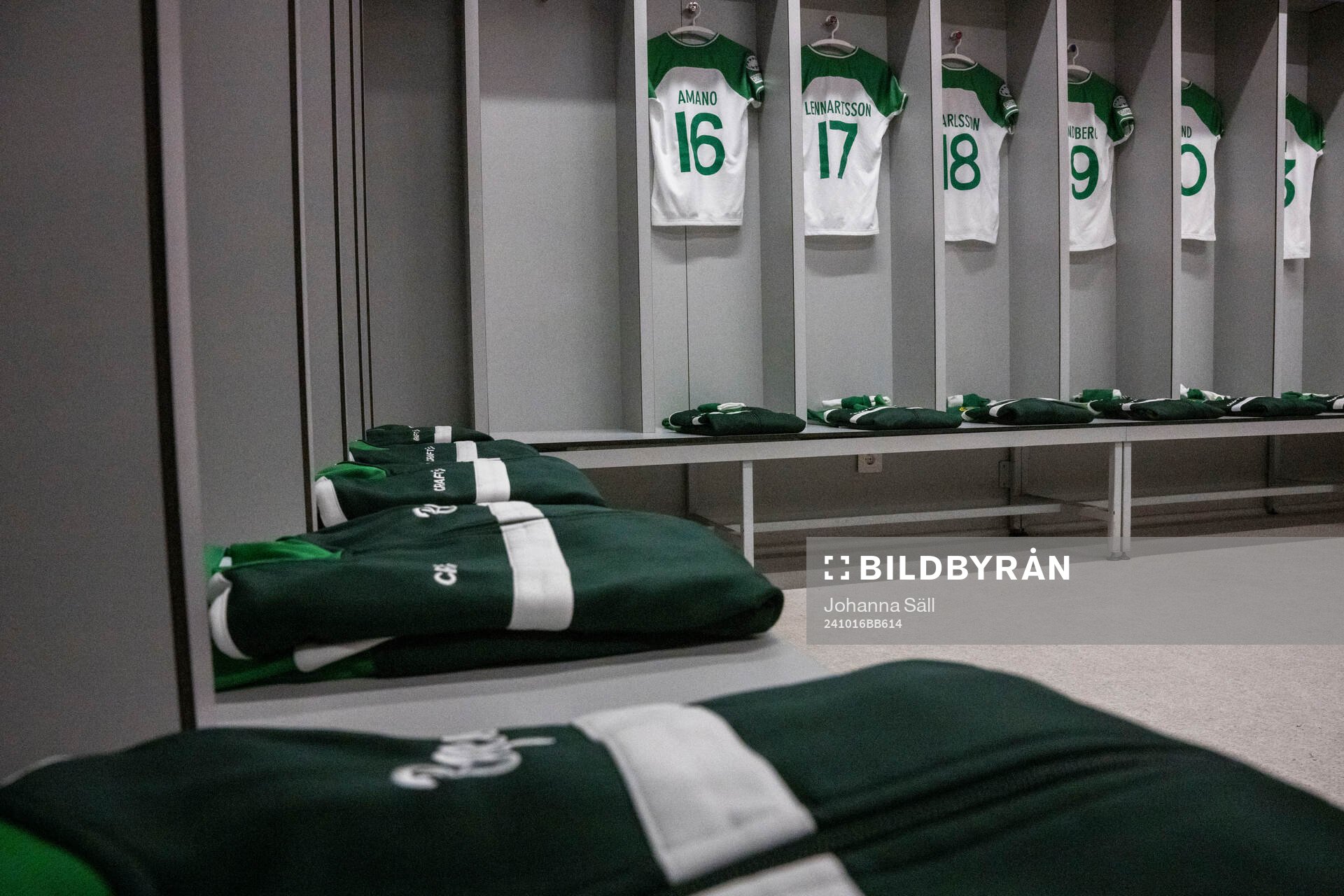 Hammarby dressing room