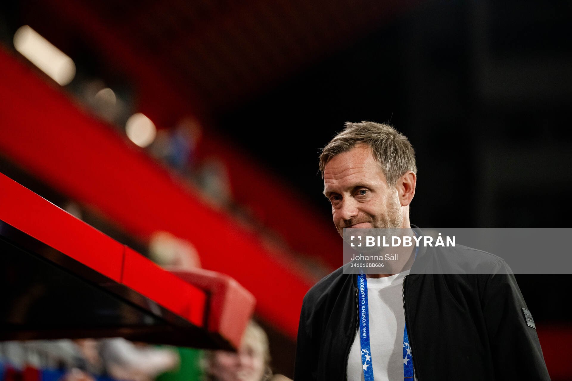 Head coach Martin Sjögren of Hammarby