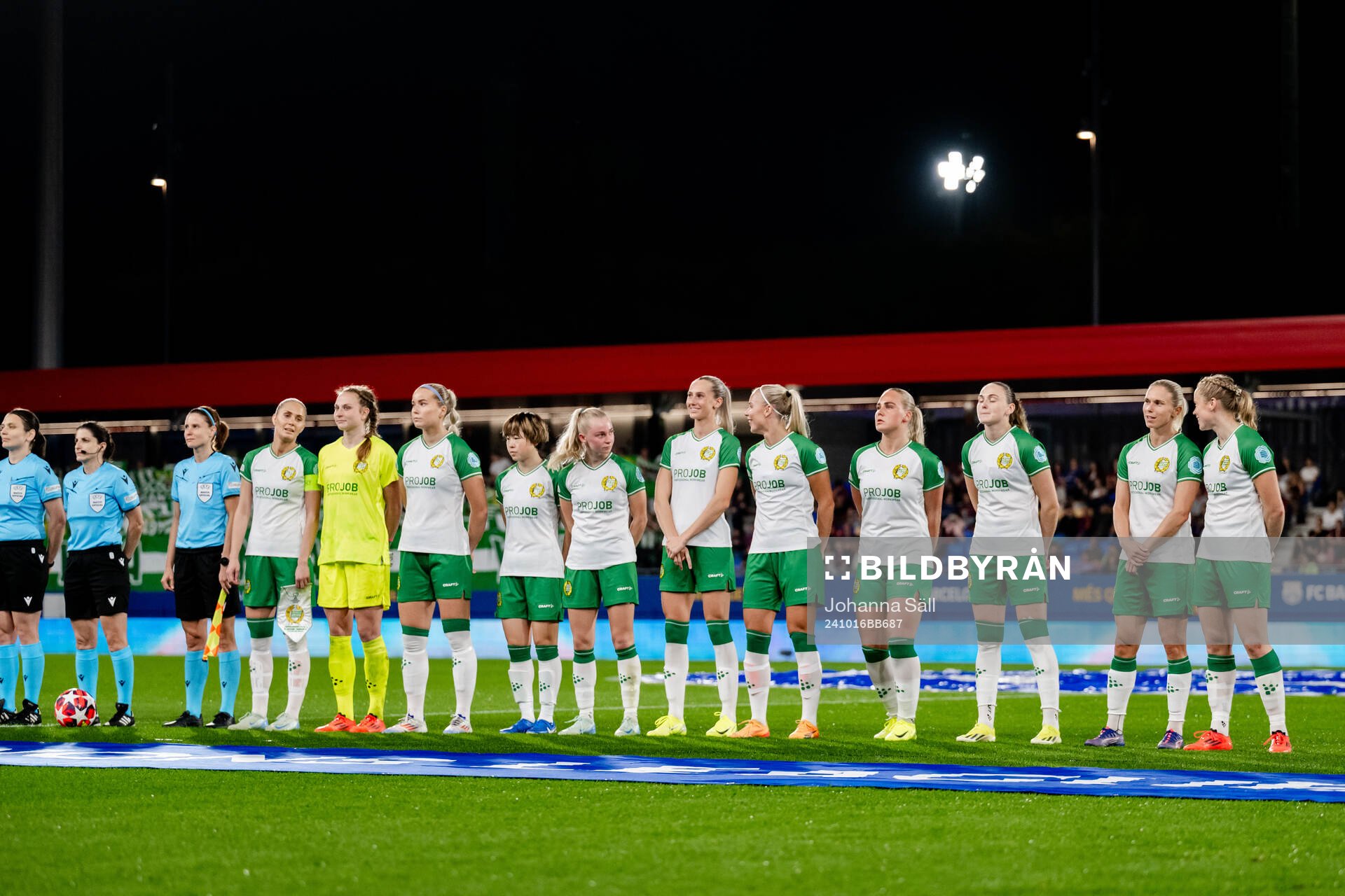 Lineup of Hammarby