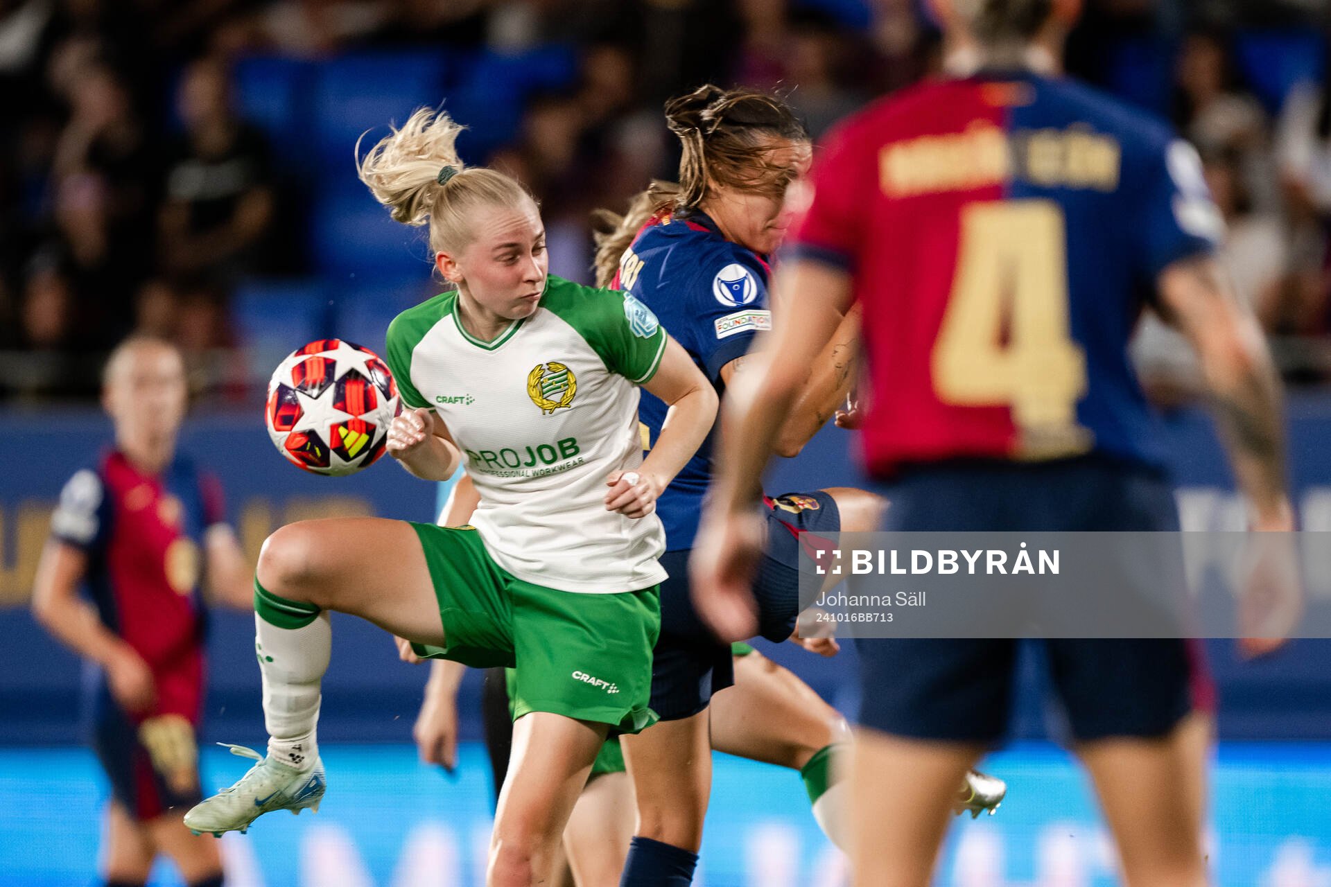 Emilie Joramo of Hammarby