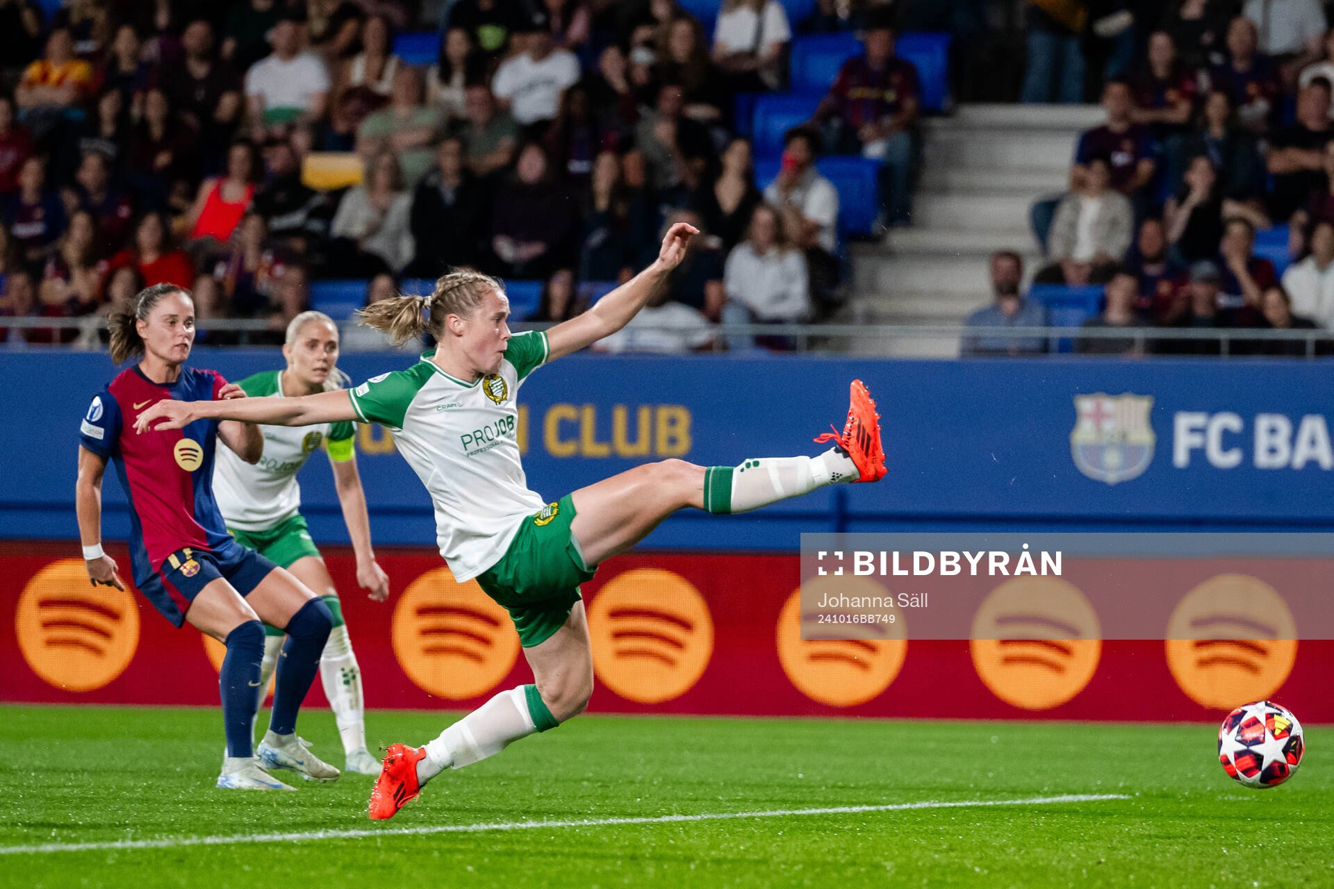 Julie Blakstad of Hammarby