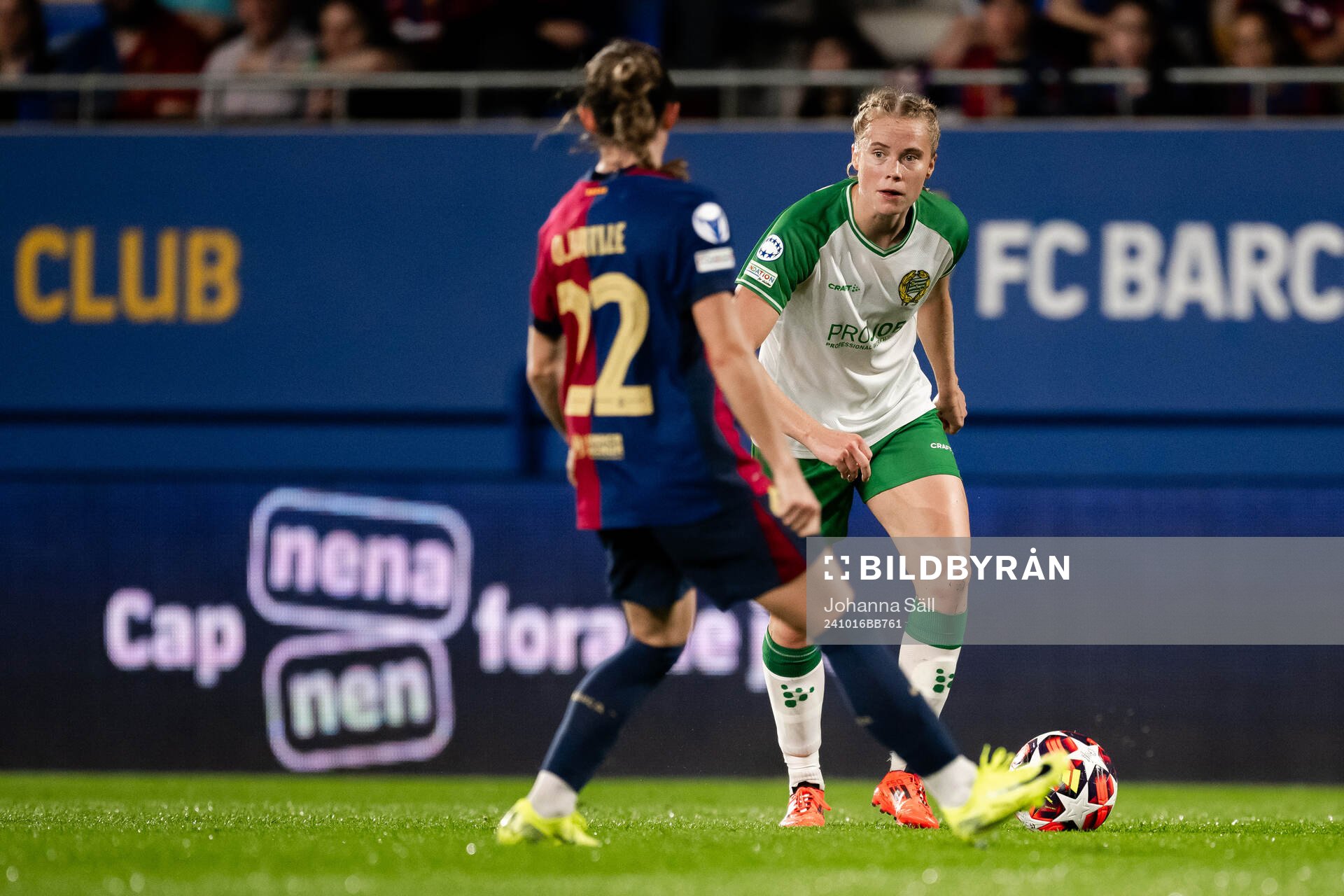 Julie Blakstad of Hammarby