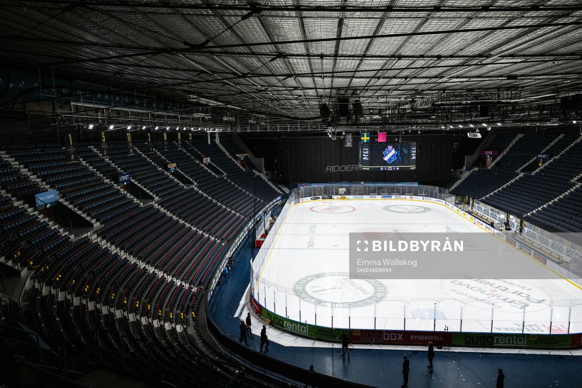 Interiör vy av Hovet