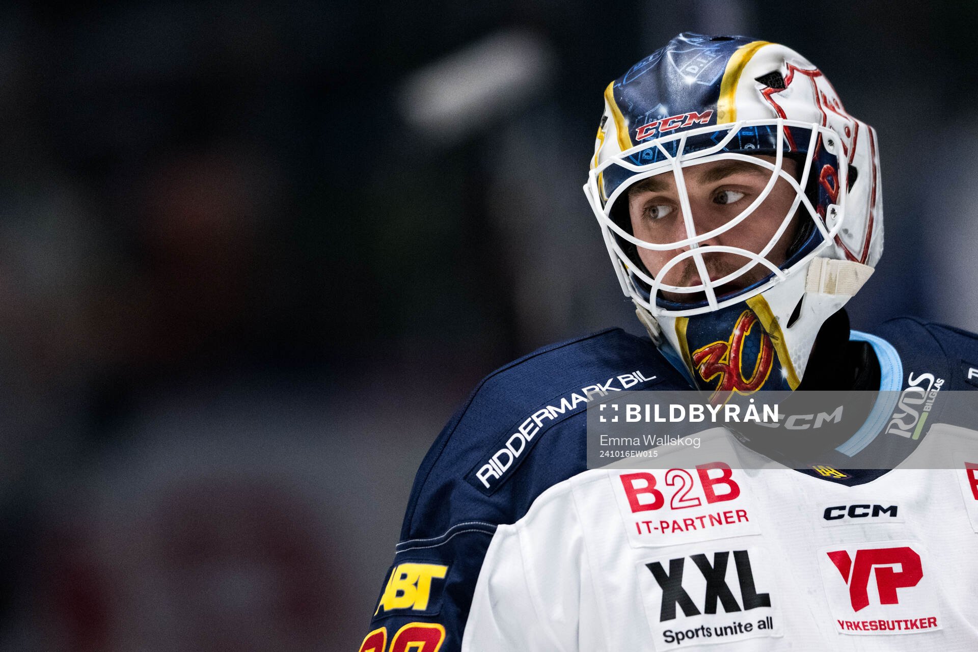 Djurgårdens målvakt Hugo Hävelid