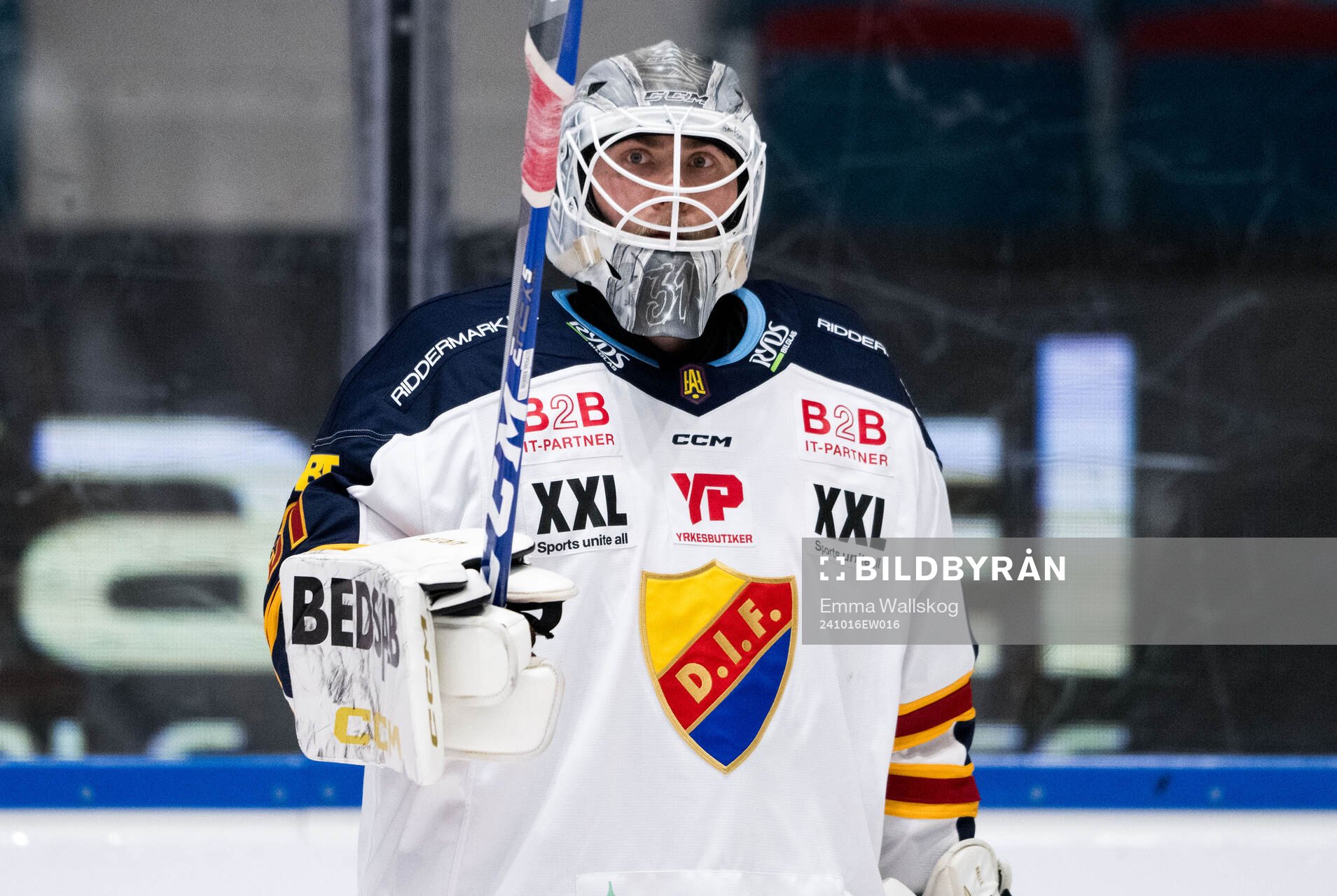 Djurgårdens målvakt Viktor Andrén
