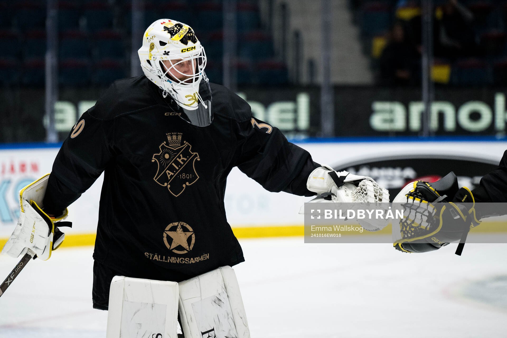 AIKs målvakt Victor Brattström