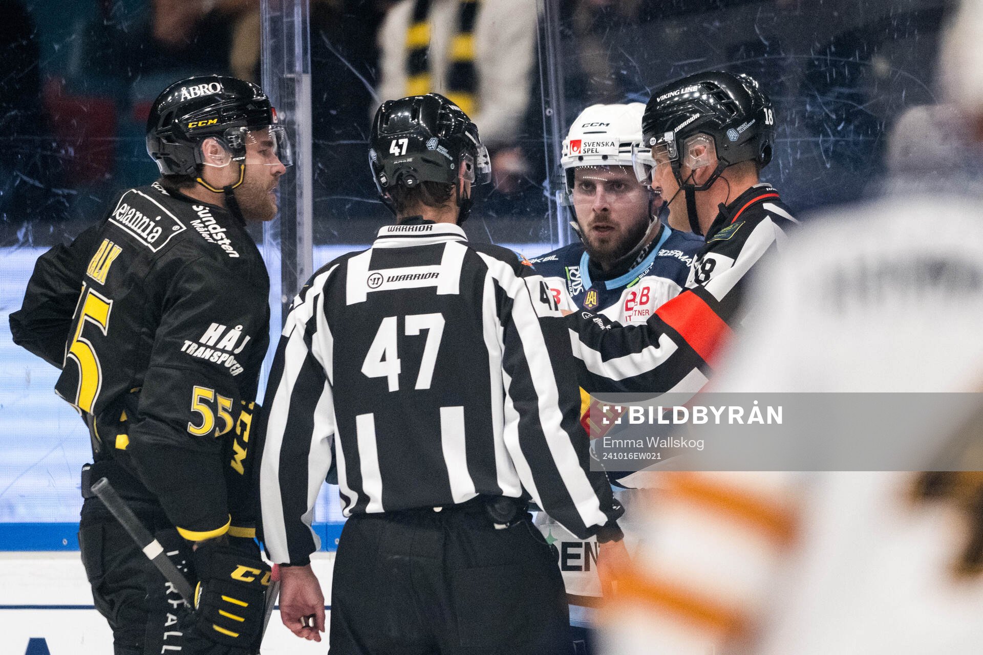 AIKs Hampus Falk och Djurgårdens Albin Grewe