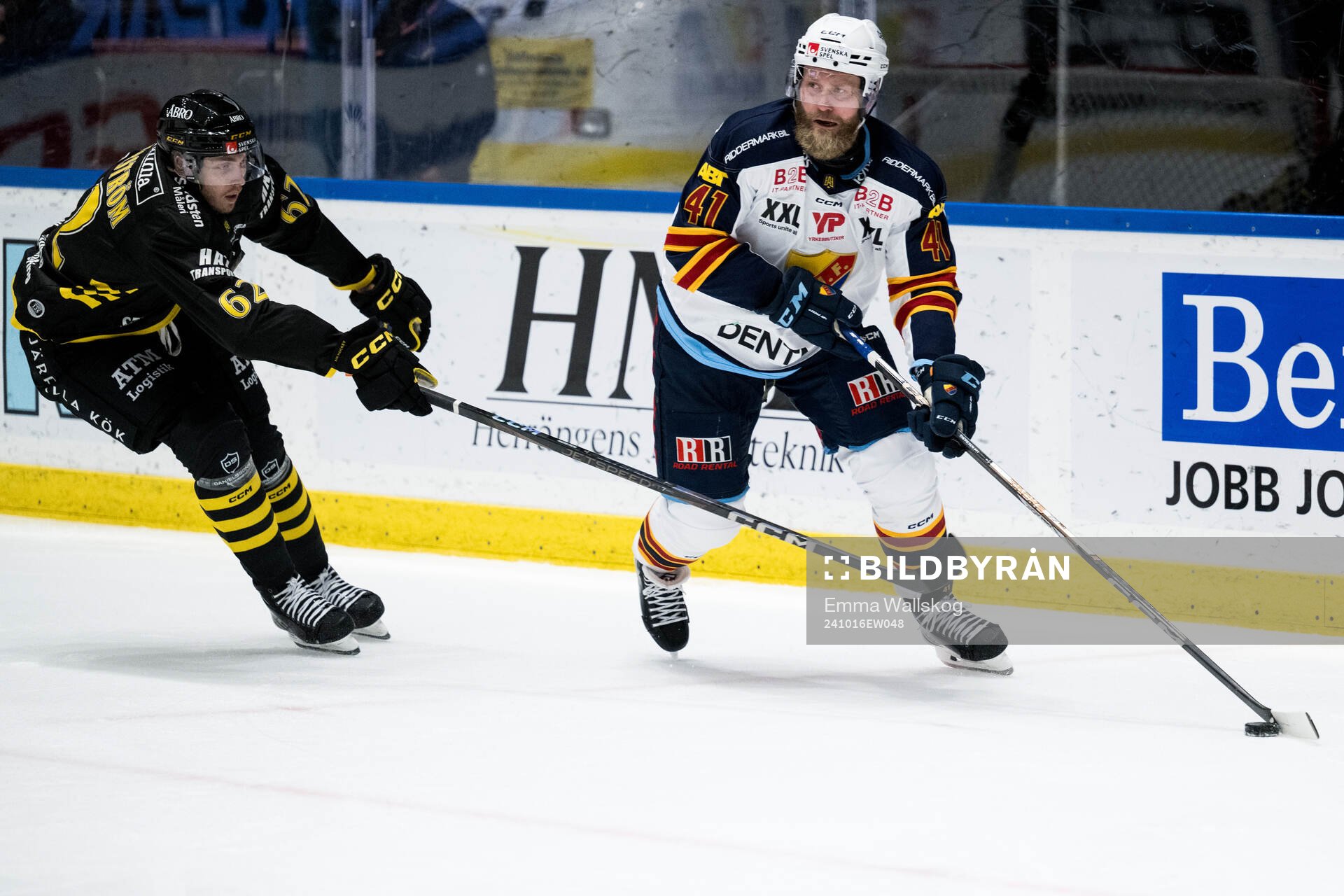 AIKs Simon Åkerström och Djurgårdens Patrick Thoresen