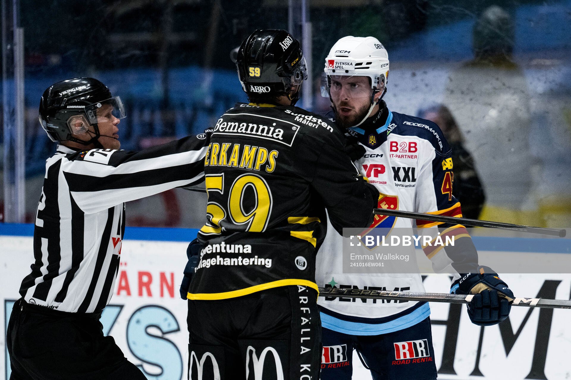 AIKs Macoy Erkamps och Djurgårdens Albin Grewe