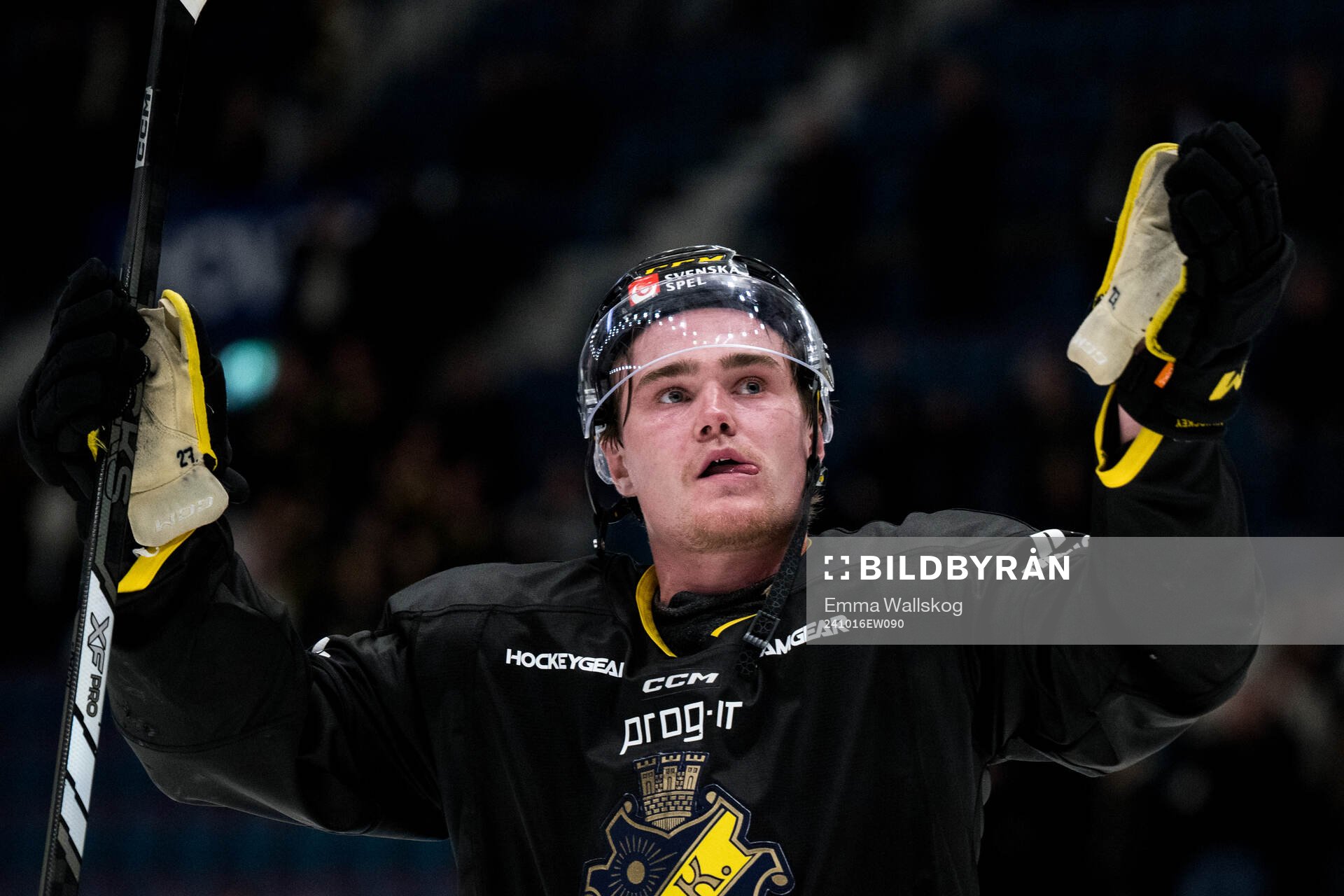 AIKs Christoffer Björk jublar