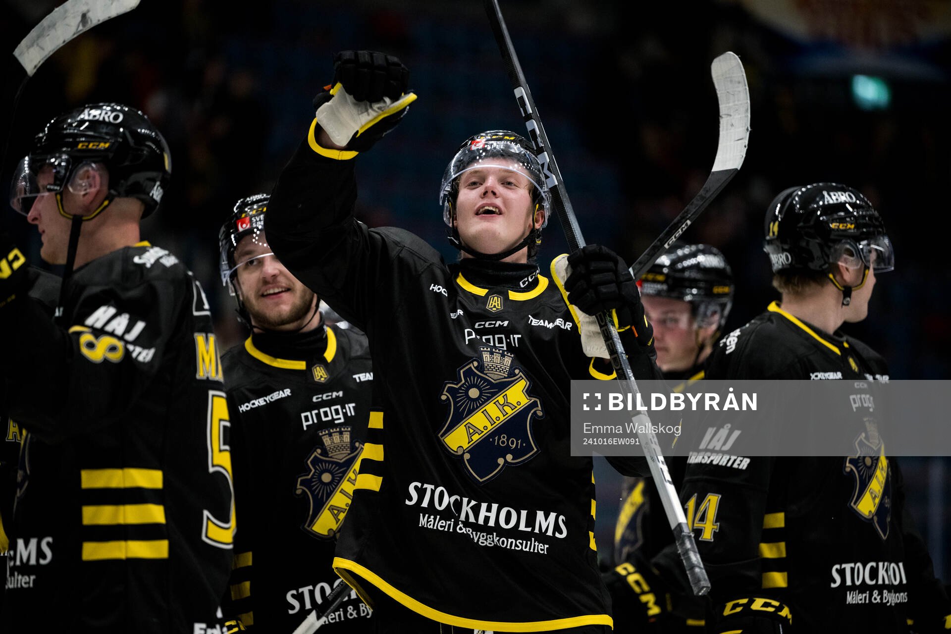 AIKs Rasmus Rudslätt jublar