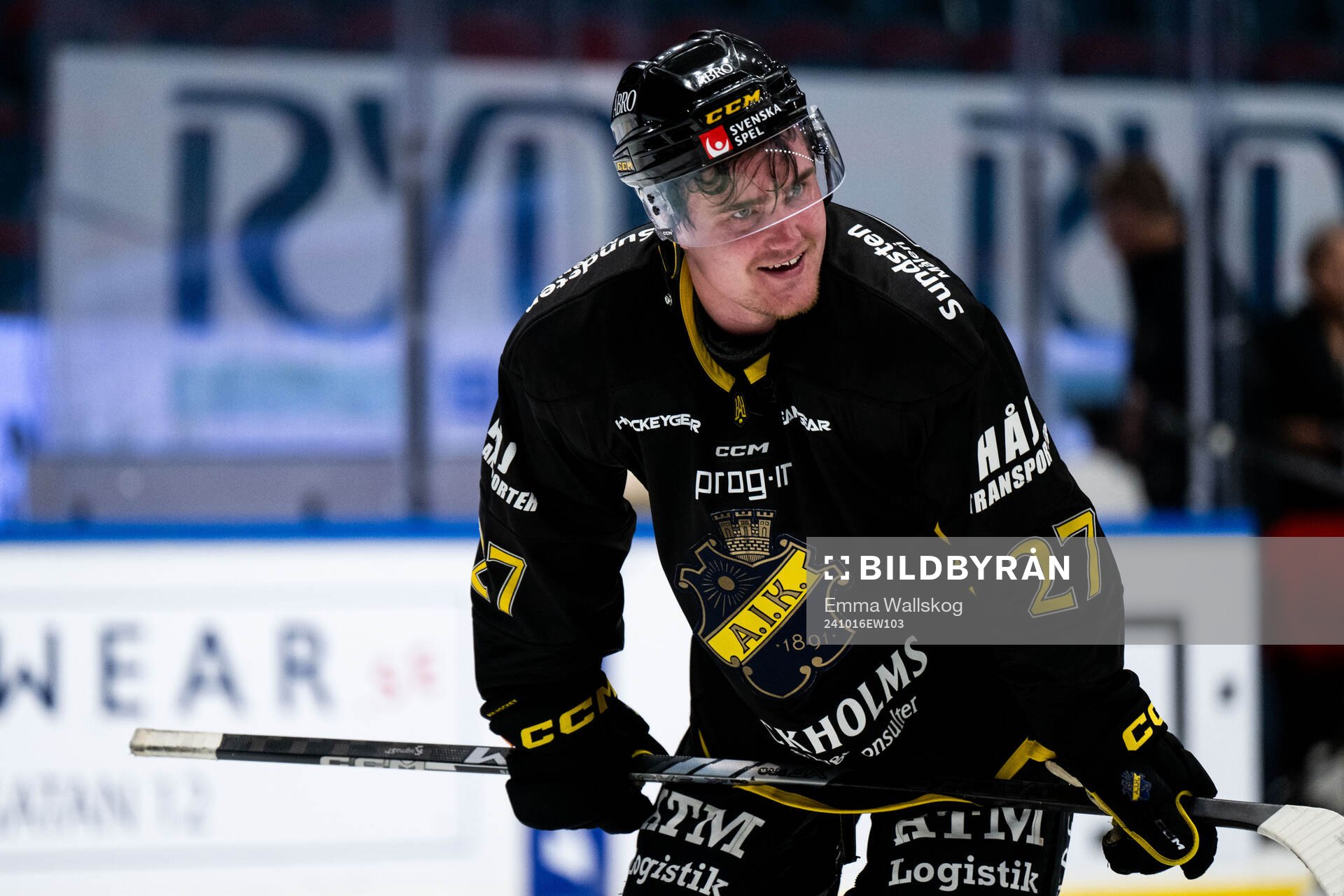 AIKs Christoffer Björk jublar