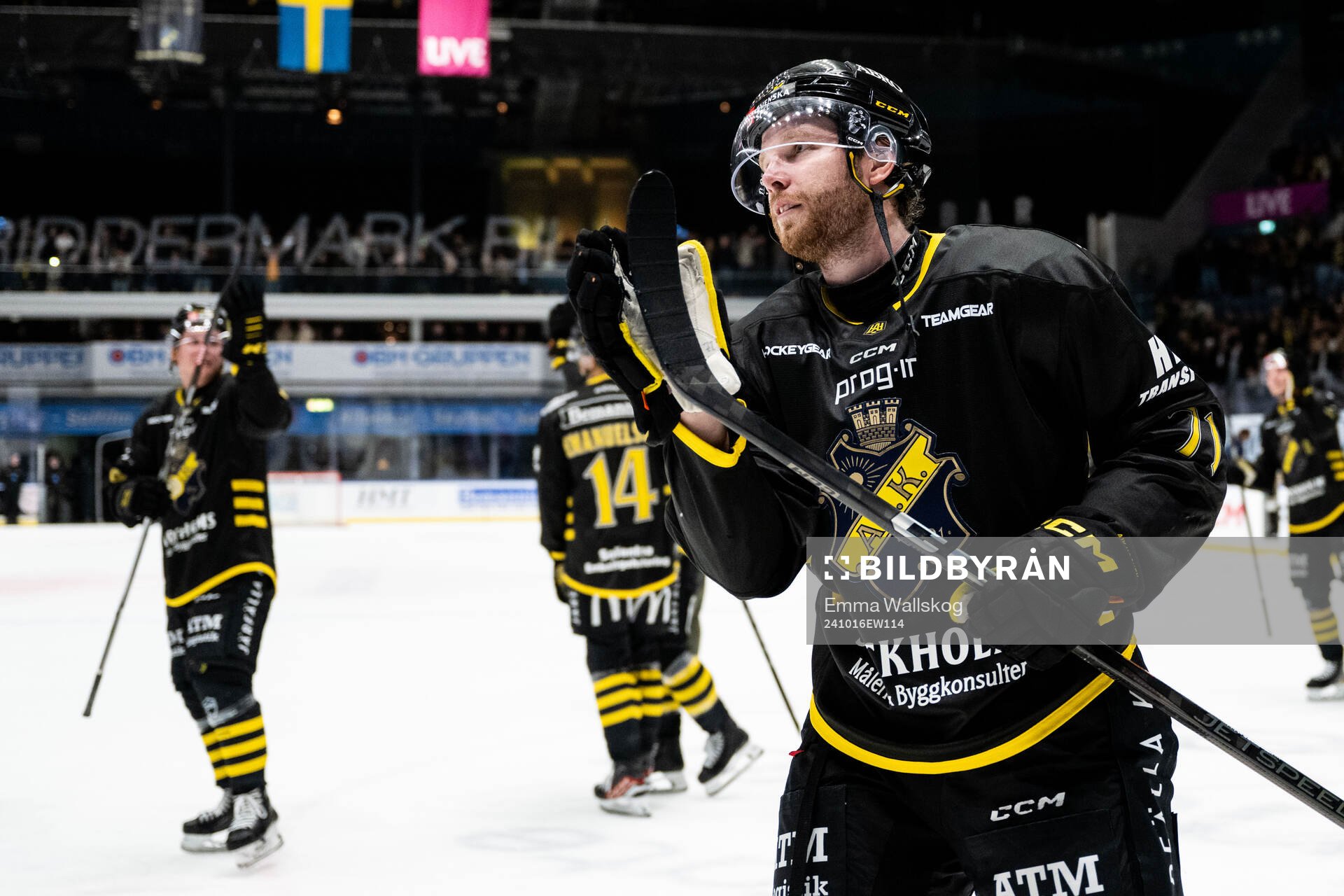 AIKs Lukas Zetterberg jublar
